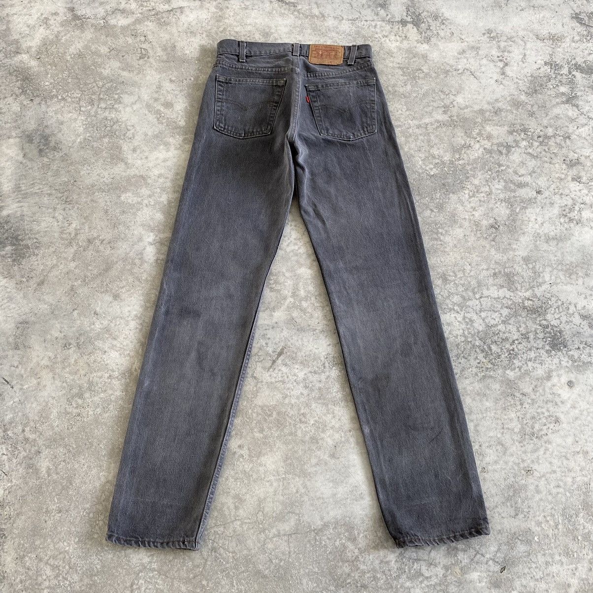 Levi's Size 30x33 Vintage Late 80’s Levis 505 Faded Ash Grey Jeans Size US 30 / EU 46 - 13 Thumbnail