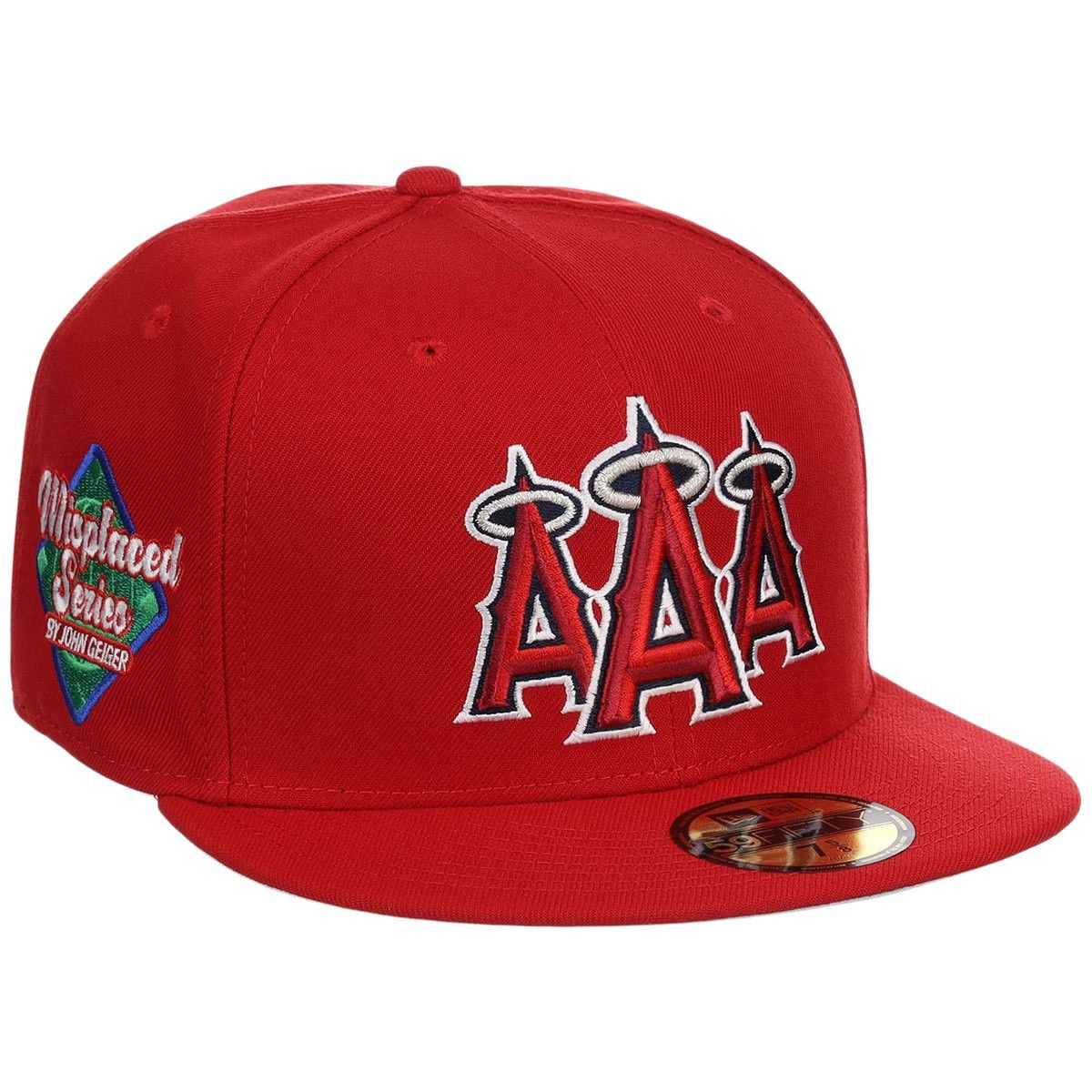 AH MURDERZ × MLB × NEW ERA® Angels Men's Los Angeles Angels New Era Gray 2022 Mother's Day On