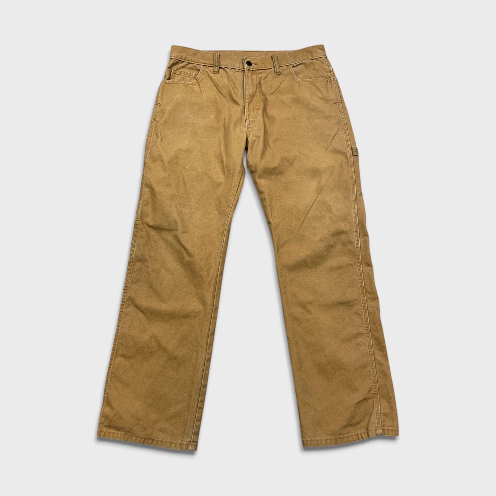 Dickies × Vintage Dickies Pants 32x29 Straight Workwear Hammer Loop Carpenter Size US 34 / EU 50 - 1 Thumbnail