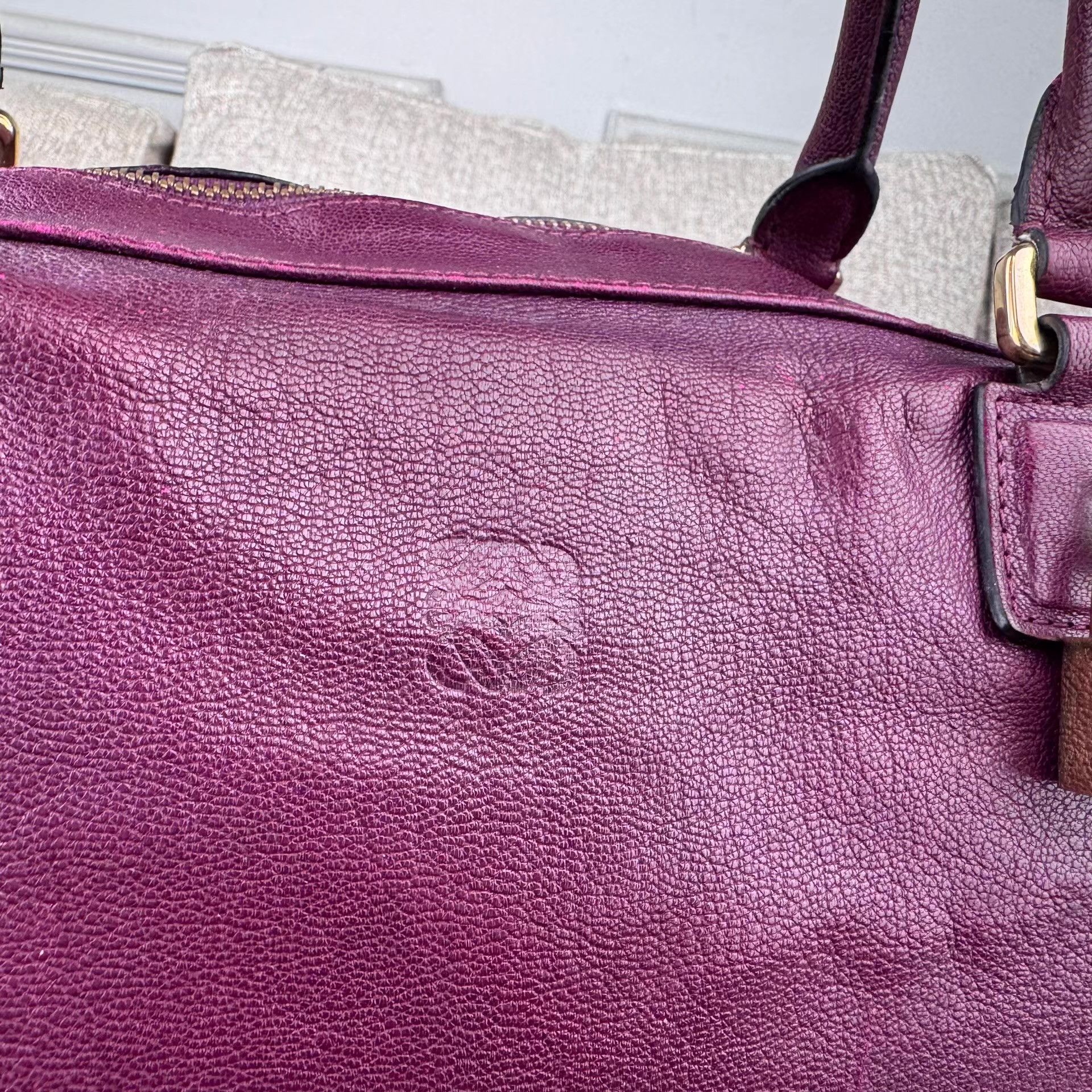 Loewe Loewe genuine leather women's handbag No shoulder strap Ｑ27 Size ONE SIZE - 7 Thumbnail
