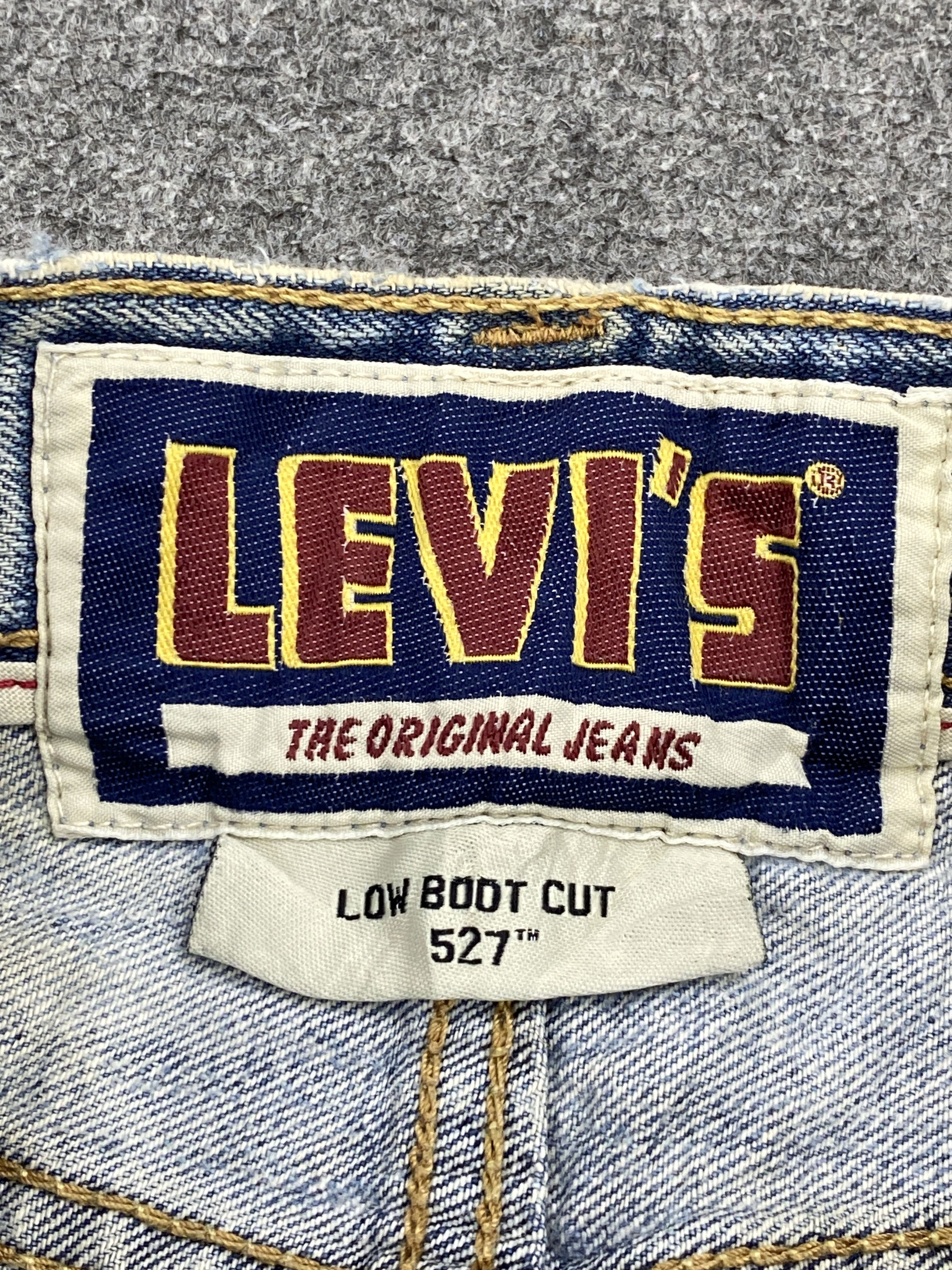 Levi's Vintage Levis 527 Flare Bootcut Jeans DP2705 Size US 30 / EU 46 - 6 Thumbnail