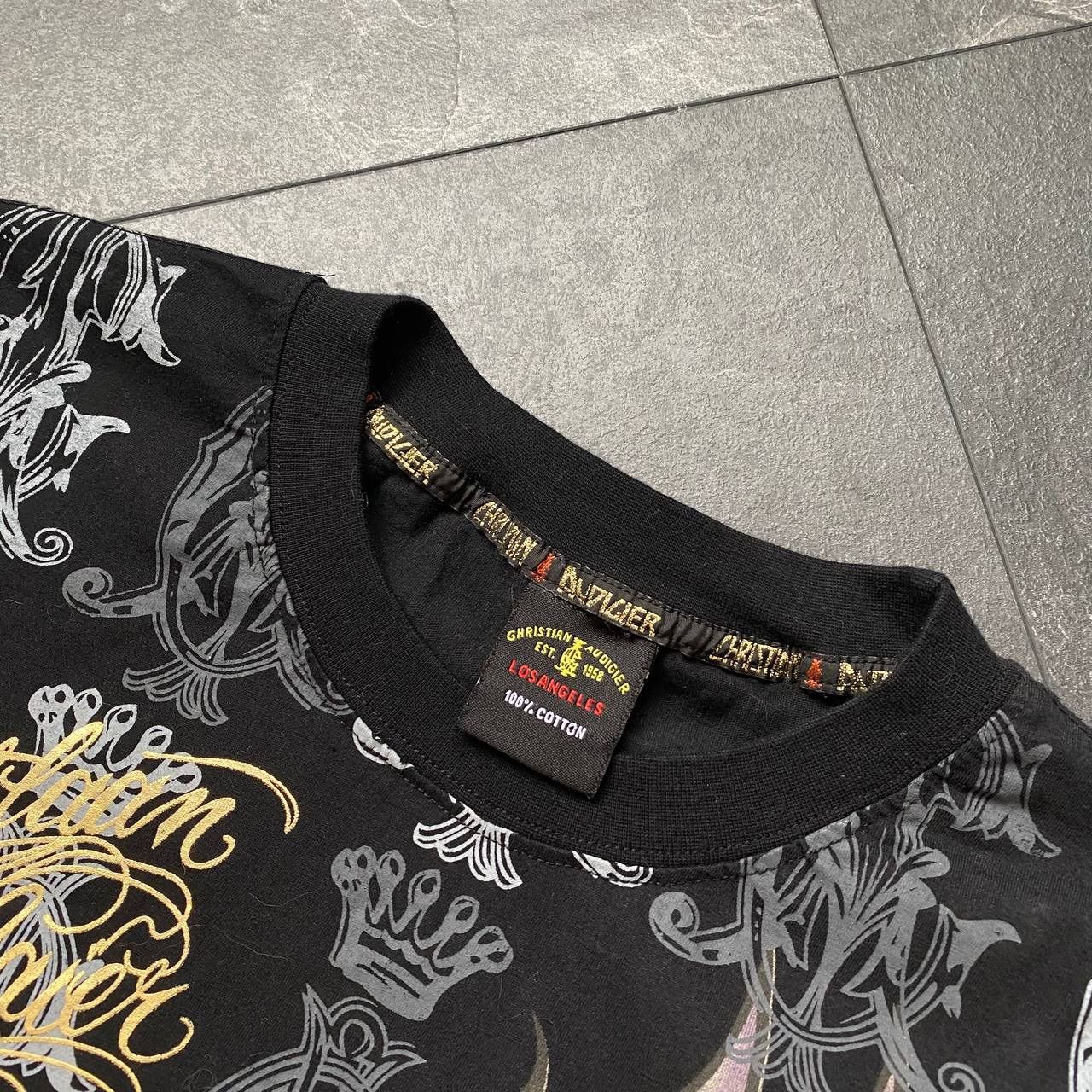 Christian Audigier × Ed Hardy × Vintage Vintage Ed Hardy by Christian Audigier Tee Size US S / EU 44-46 / 1 - 5 Thumbnail