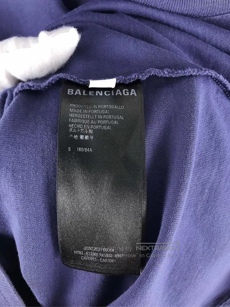 Balenciaga Balenciaga Free short-sleeved thick shirt Size US S / EU 44-46 / 1 - 4 Thumbnail