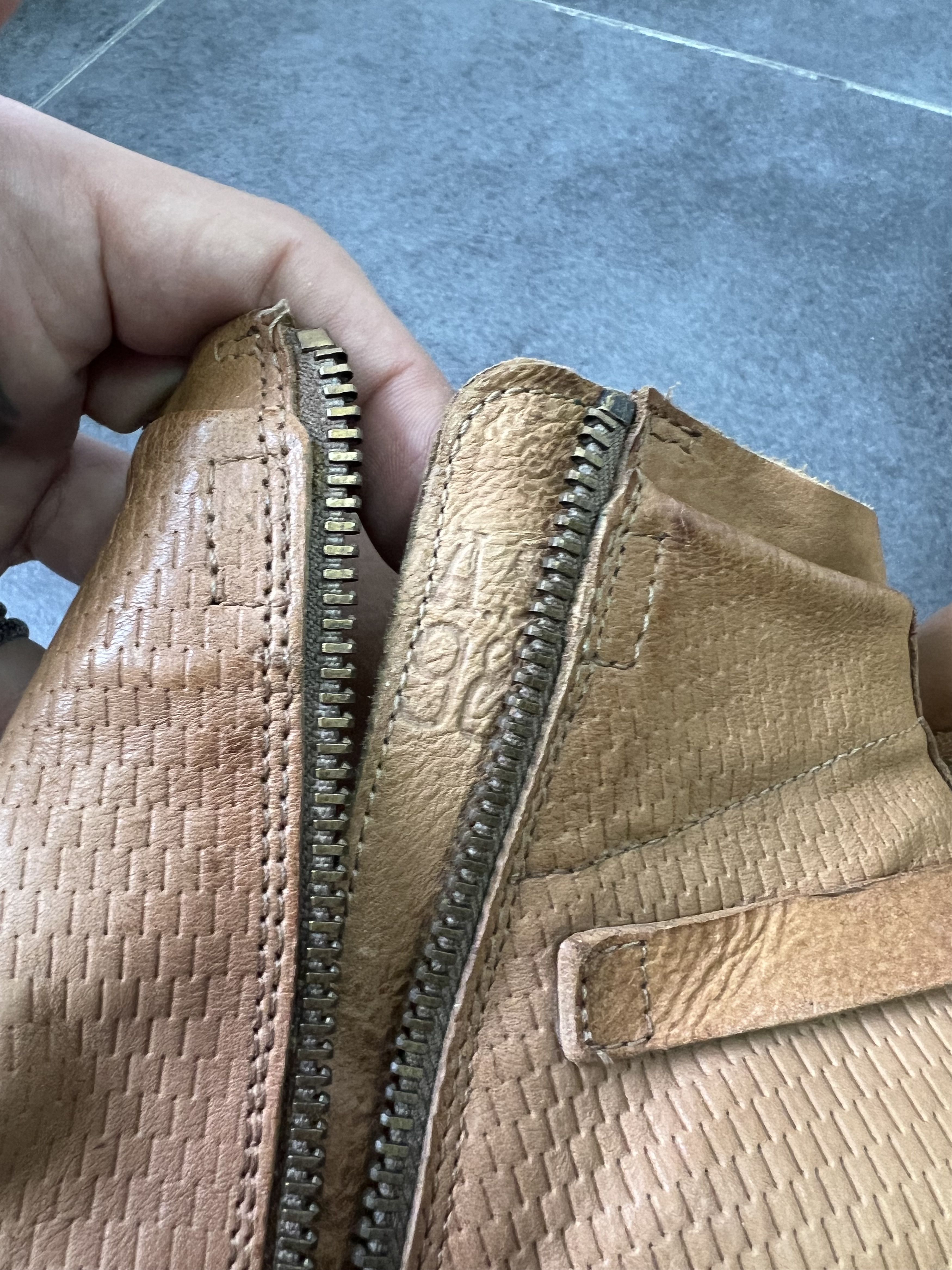A.S.98 AS98 Scar Stitching Leather Boots Y2K Vintage Archive Opium Size US 7.5 / EU 40-41 - 7 Thumbnail