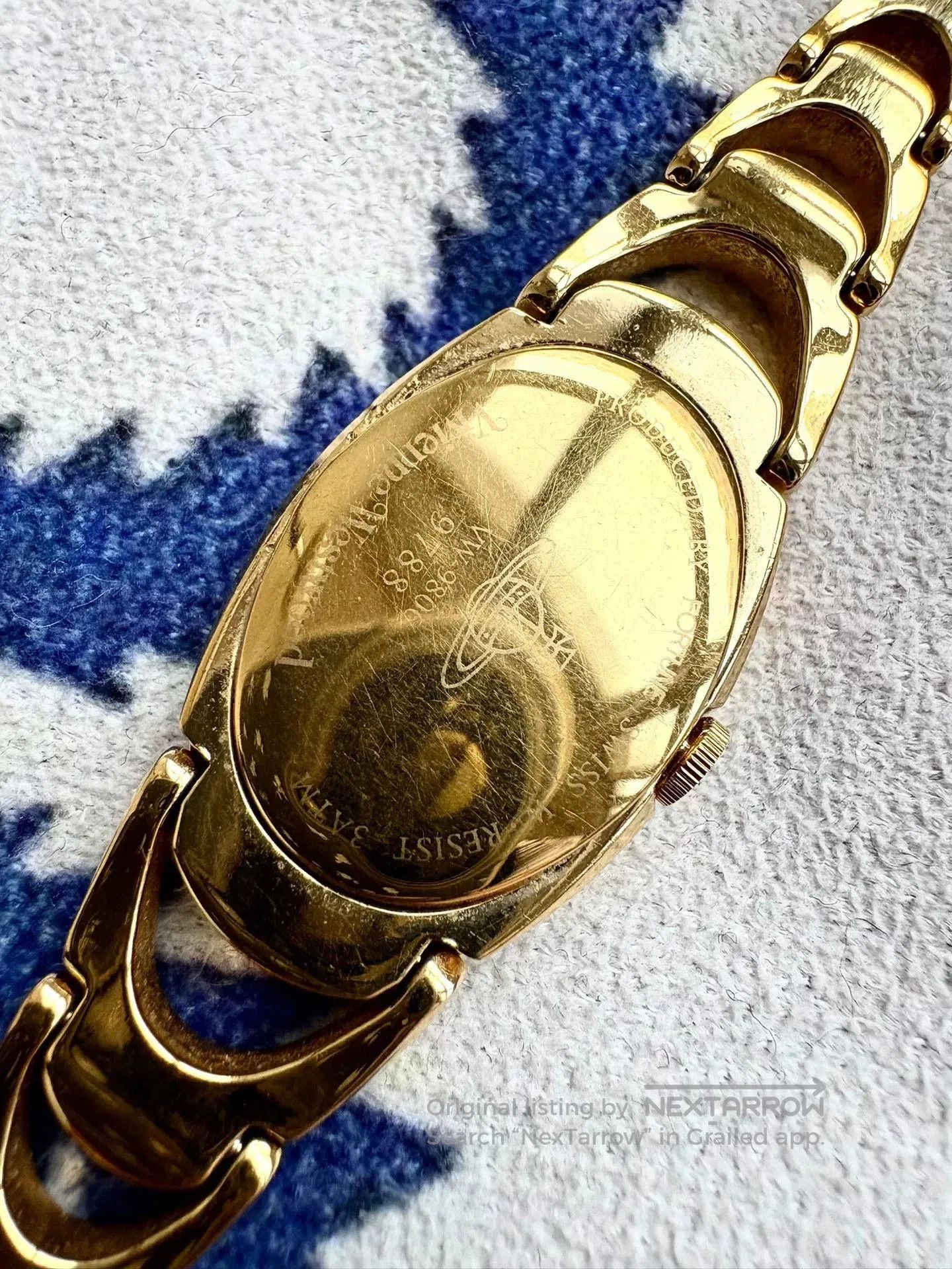 Vivienne Westwood Vivienne Westwood Gold Chain Watch. Size ONE SIZE - 8 Thumbnail