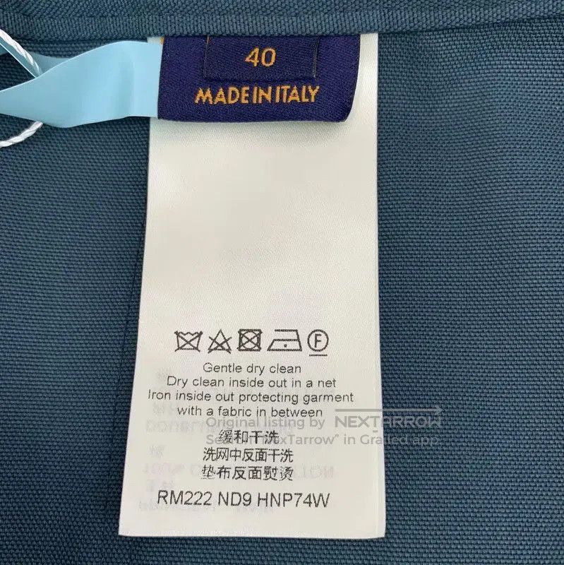 Louis Vuitton Louis Vuitton Men's Peacock Blue Cargo Pants . Size US 32 / EU 48 - 8 Thumbnail