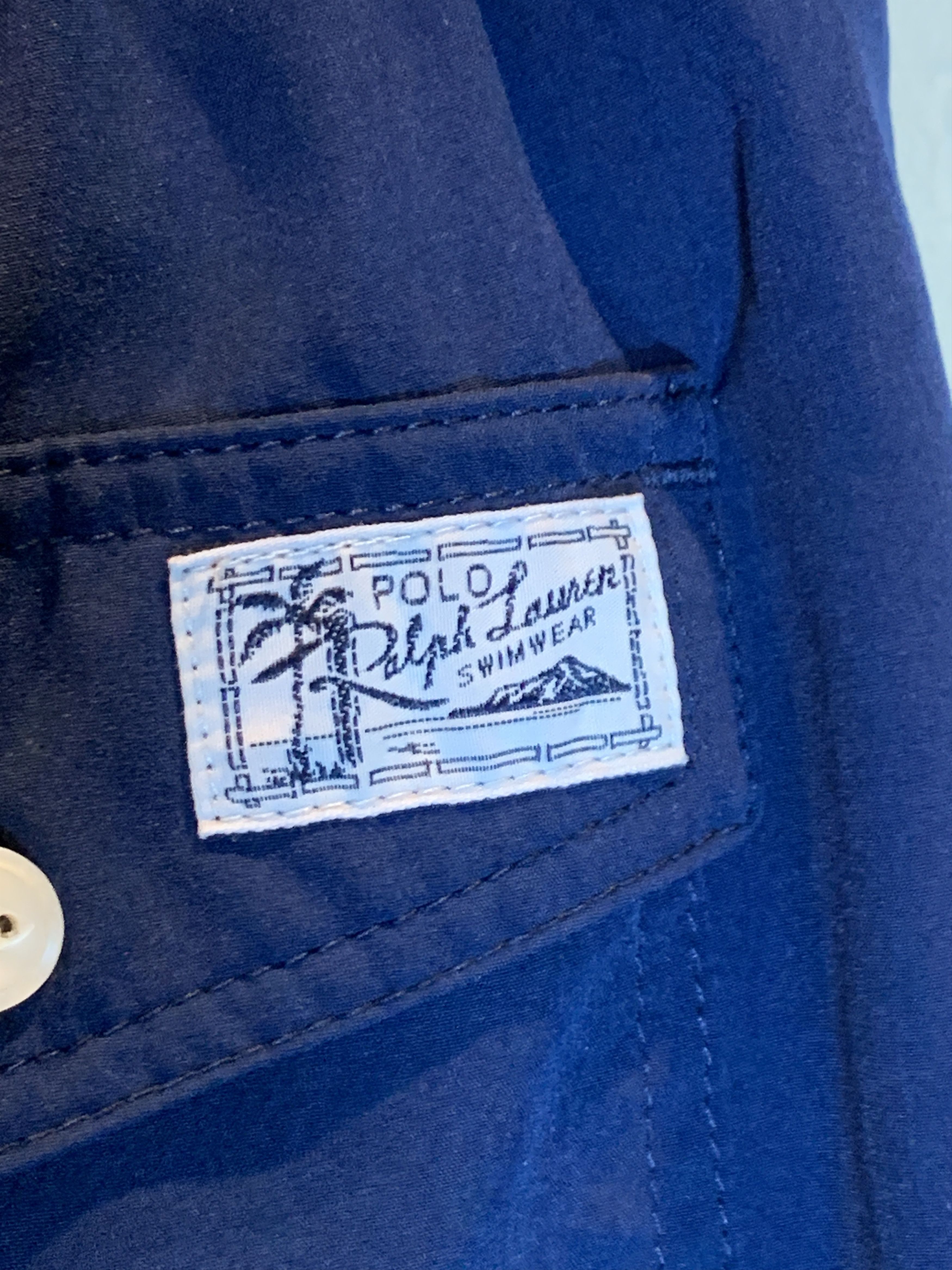 Polo Ralph Lauren *RARE* Polo Ralph Lauren Swimwear Swimming Trunks Shorts Size US 30 / EU 46 - 7 Thumbnail