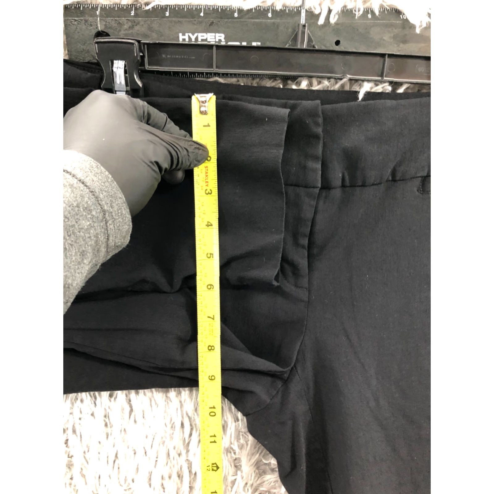 Vintage Studio 253 Skinny Ankle Pants Womens Black Size 8 Stretch Pockets Mid Rise Inseam 26 Size 30" / US 8 / IT 44 - 4 Thumbnail