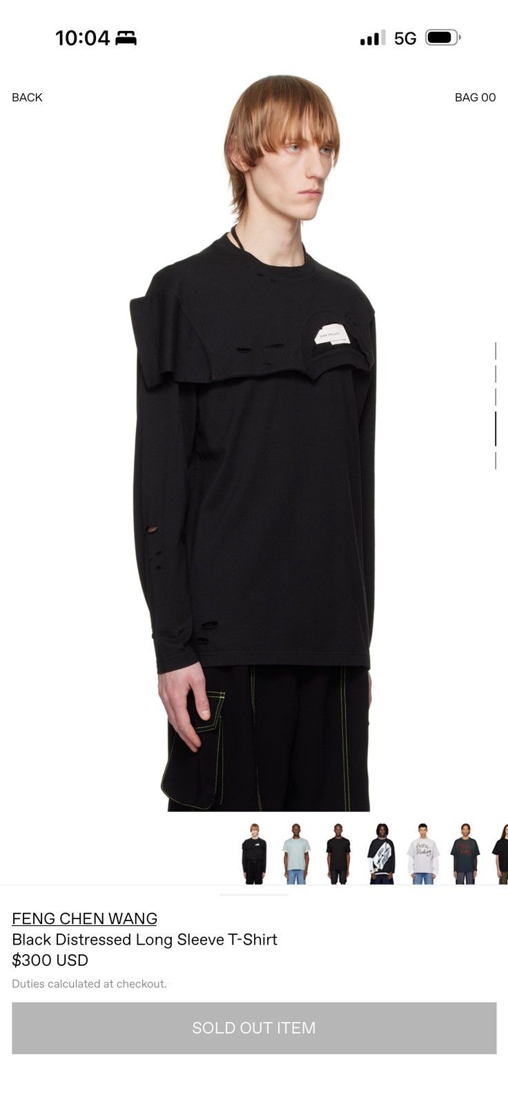 Feng Chen Wang Feng cheng weng Size US XS / EU 42 / 0 - 5 Thumbnail