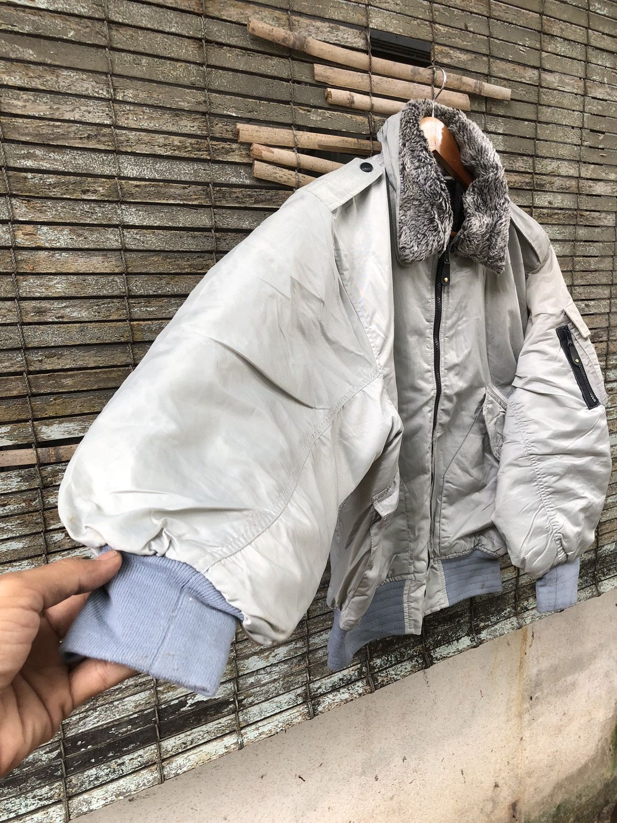 Alpha Industries Vintage Teagles Fighters Jacket Bomber Jacket Size US XL / EU 56 / 4 - 5 Thumbnail