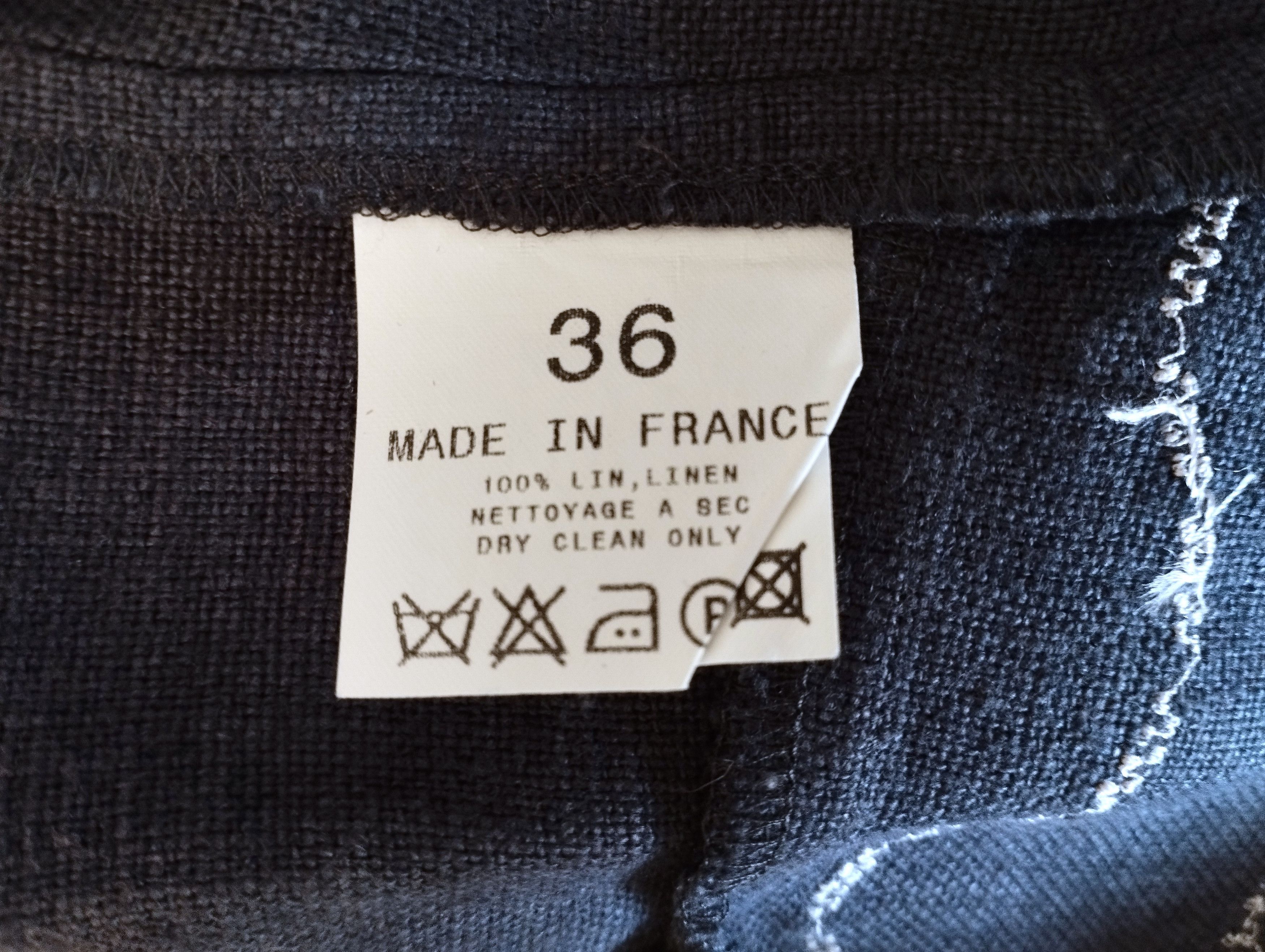 agnes b. Agnès B Robe Lin Ondulations T S Size S / US 4 / IT 40 - 6 Thumbnail