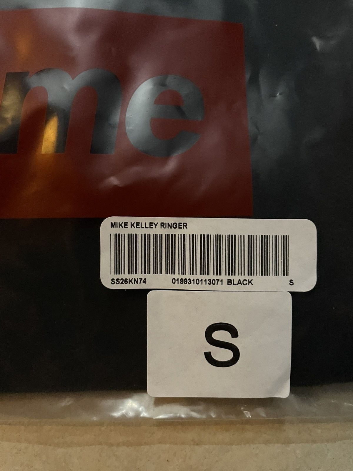 Supreme Supreme Mike Kelly Ringer Tee Size US S / EU 44-46 / 1 - 4 Thumbnail