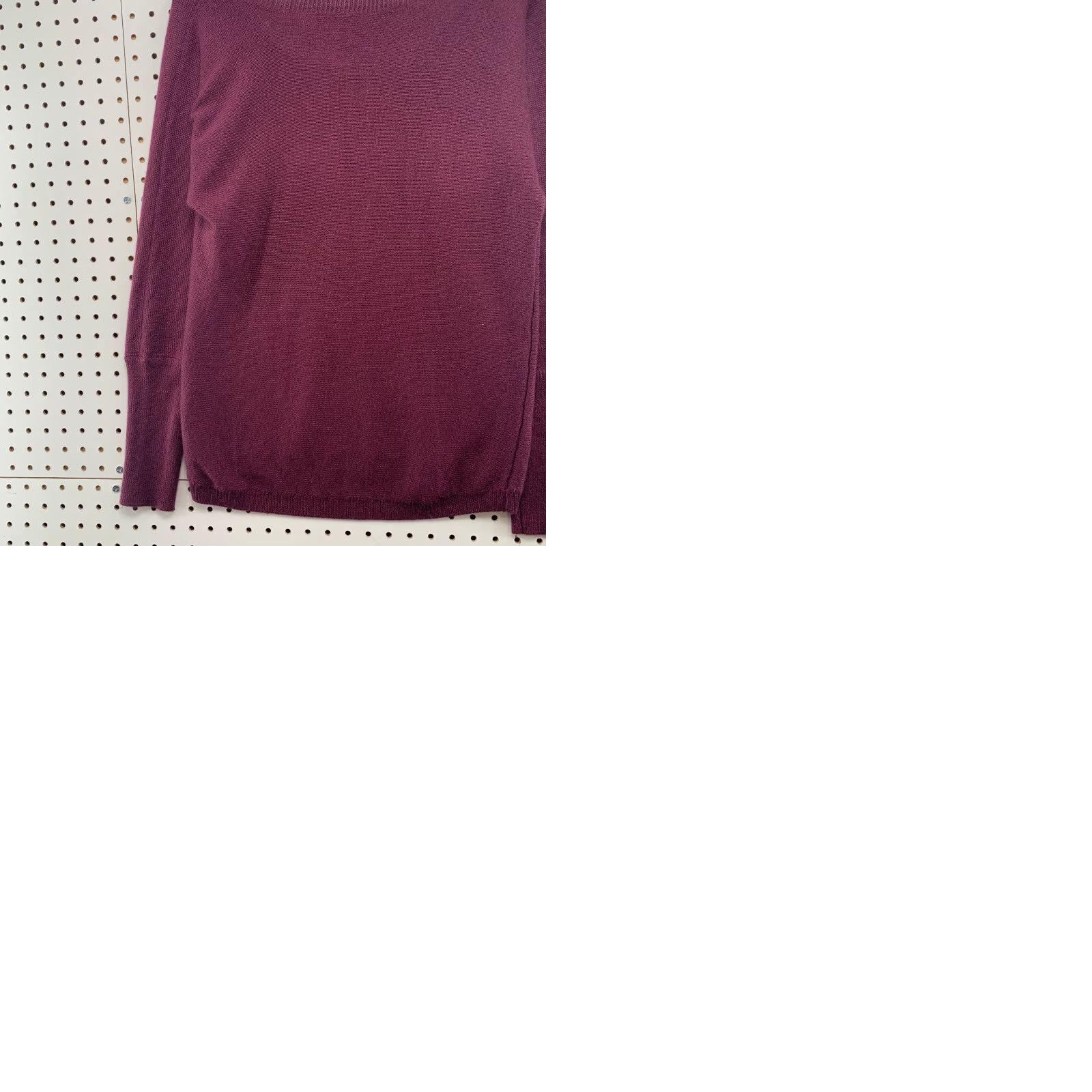 Vintage Feel The Piece Sweater Womens One Size Dark Purple Alpaca Blend Tere Jacobs Size M / US 6-8 / IT 42-44 - 9 Thumbnail