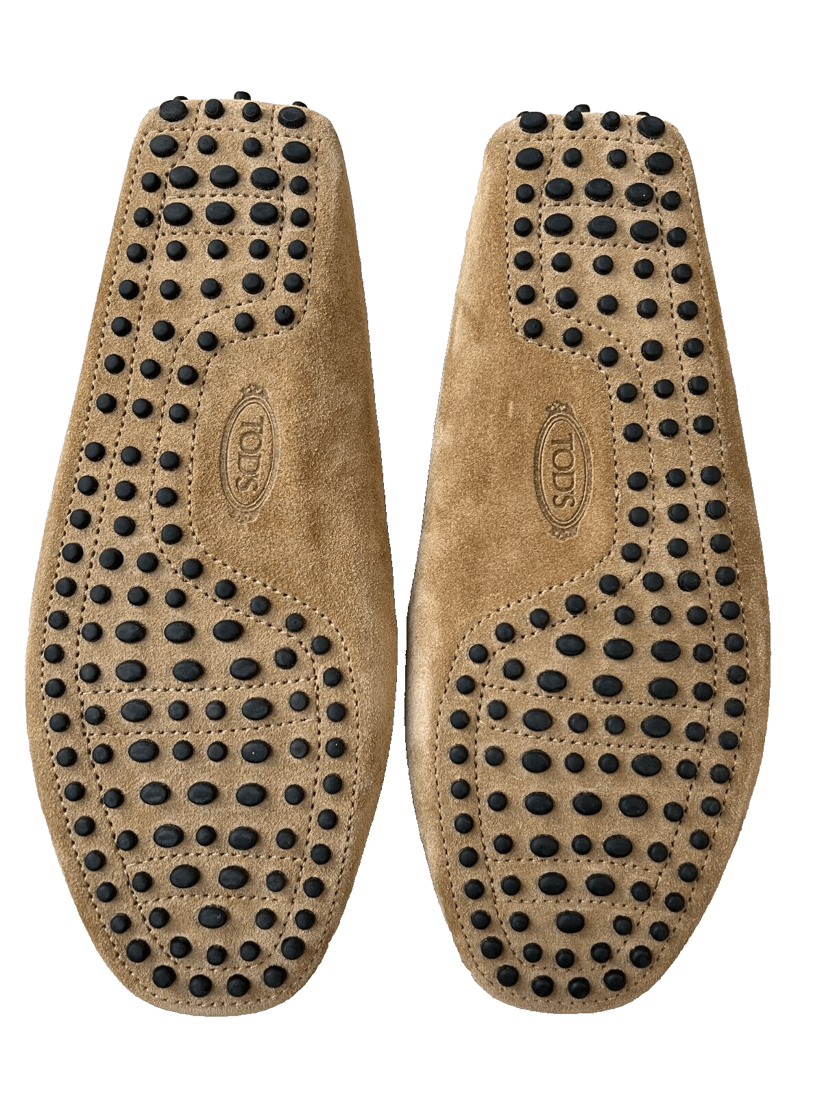 Tod's TOD'S Gommino Fringe Canvas Suede Loafers in Sand ( 7 ) Size US 7 / EU 40 - 7 Thumbnail