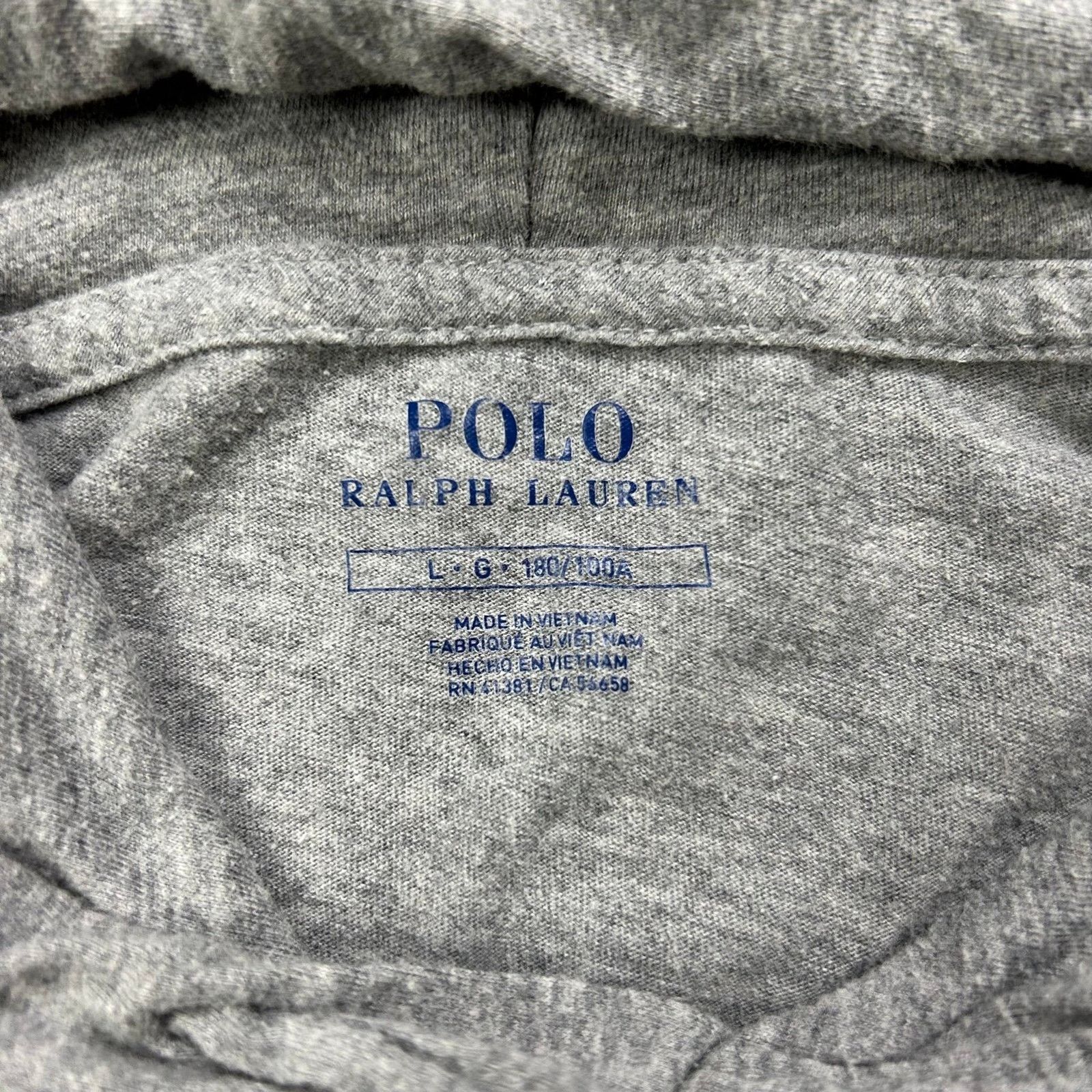 Polo Ralph Lauren Polo Ralph Lauren Thin Hoodie Size US L / EU 52-54 / 3 - 4 Thumbnail