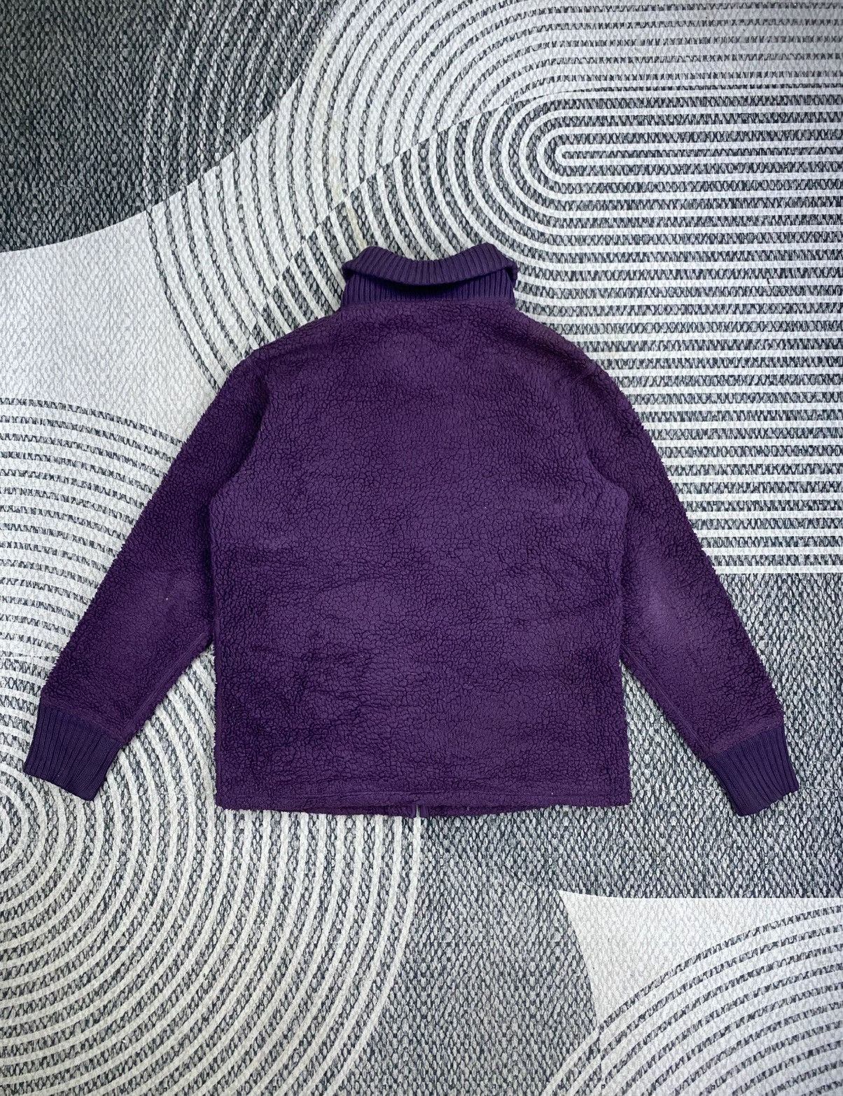 Fat Tokyo FAT TOKYO Skinny Fleece Purple Zipper Jacket Size US M / EU 48-50 / 2 - 2 Thumbnail