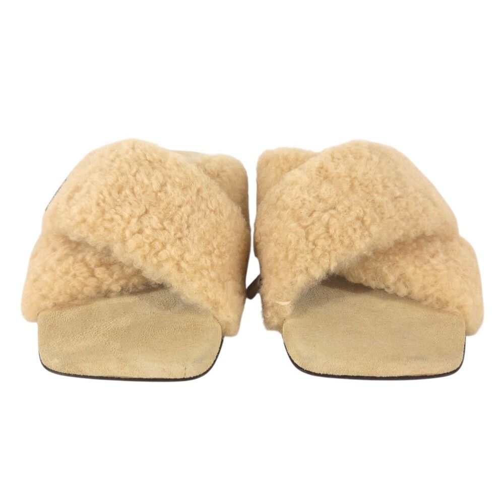 Brunello Cucinelli Brunello Cucinelli Monili Shearling Slide Sandals US 5 EU 35 Size US 5 / IT 35 - 3 Thumbnail