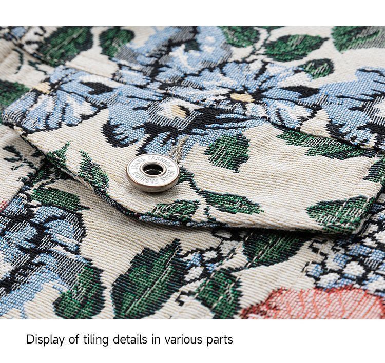 Other Floral Print Oversized Jacket Size US M / EU 48-50 / 2 - 4 Thumbnail