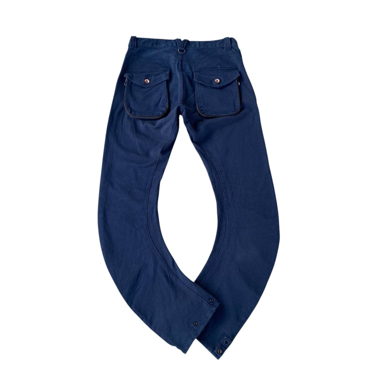 PPFM PPFM CURVED LEG BULL HORN PRISONER CARGO PANT Size US 31 - 9 Thumbnail