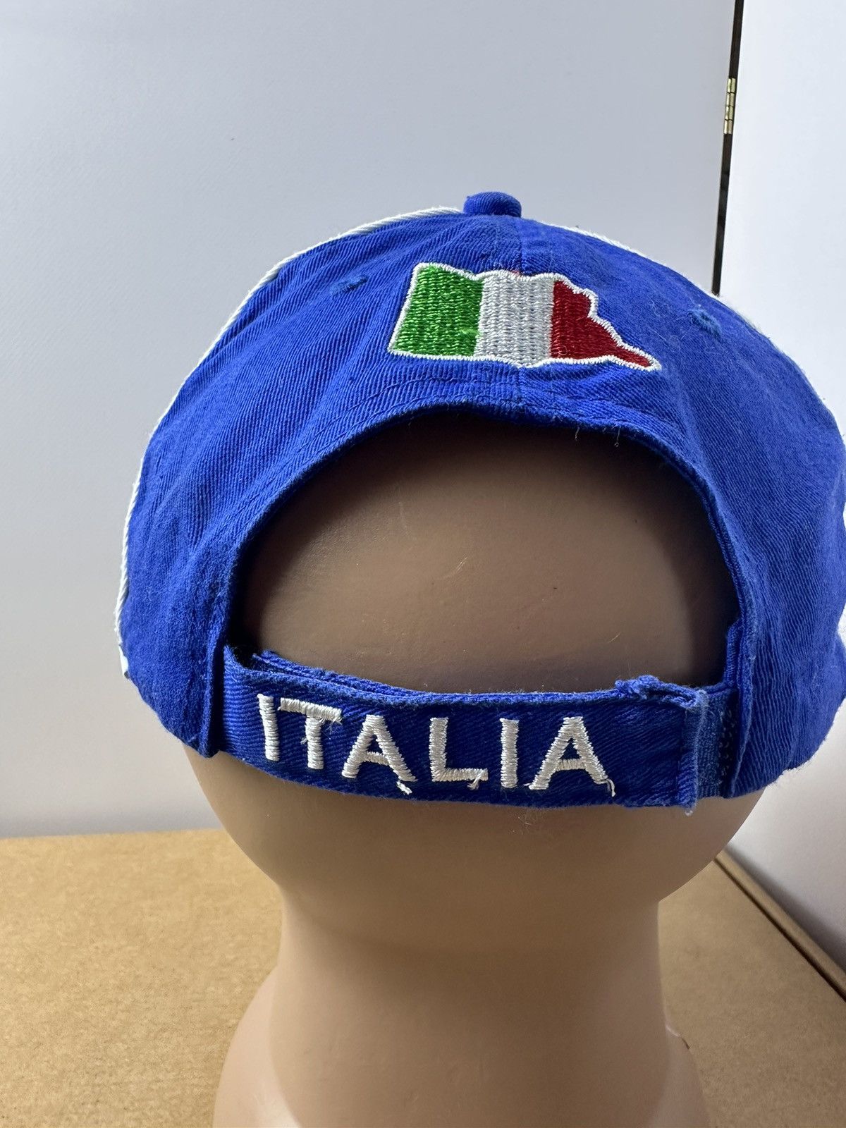 Vintage Vintage Italy cap logo Italia blue Size ONE SIZE - 2 Thumbnail
