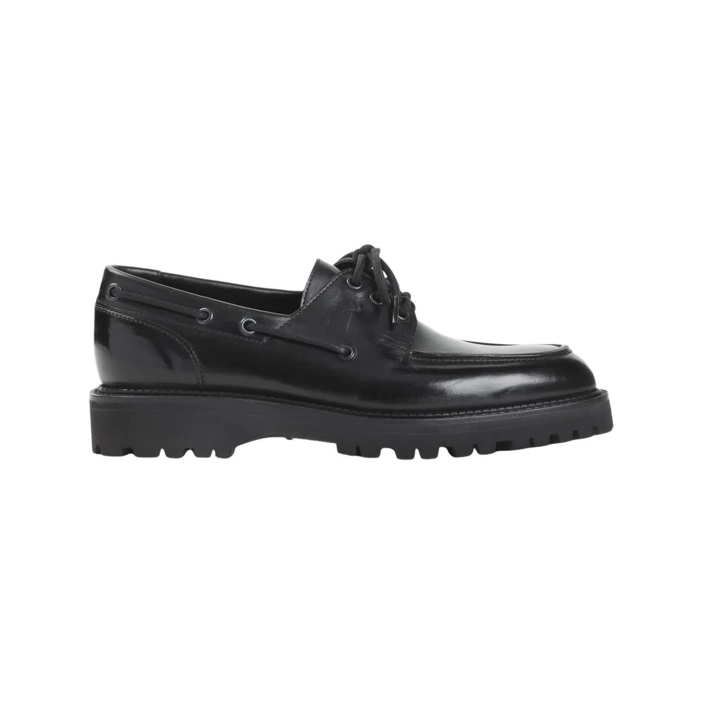 JOHN LOBB Tide Dew Hide Hilly Black Derby Shoes New & Authen