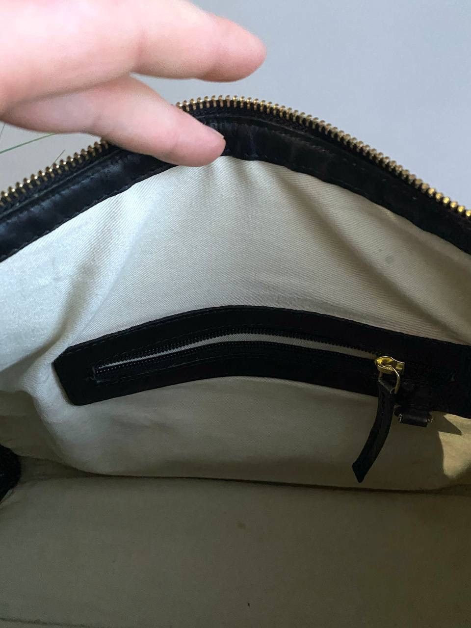 SANDQVIST Sandqvist Black Leather Handbag Shoulder Bag Size ONE SIZE - 15 Thumbnail