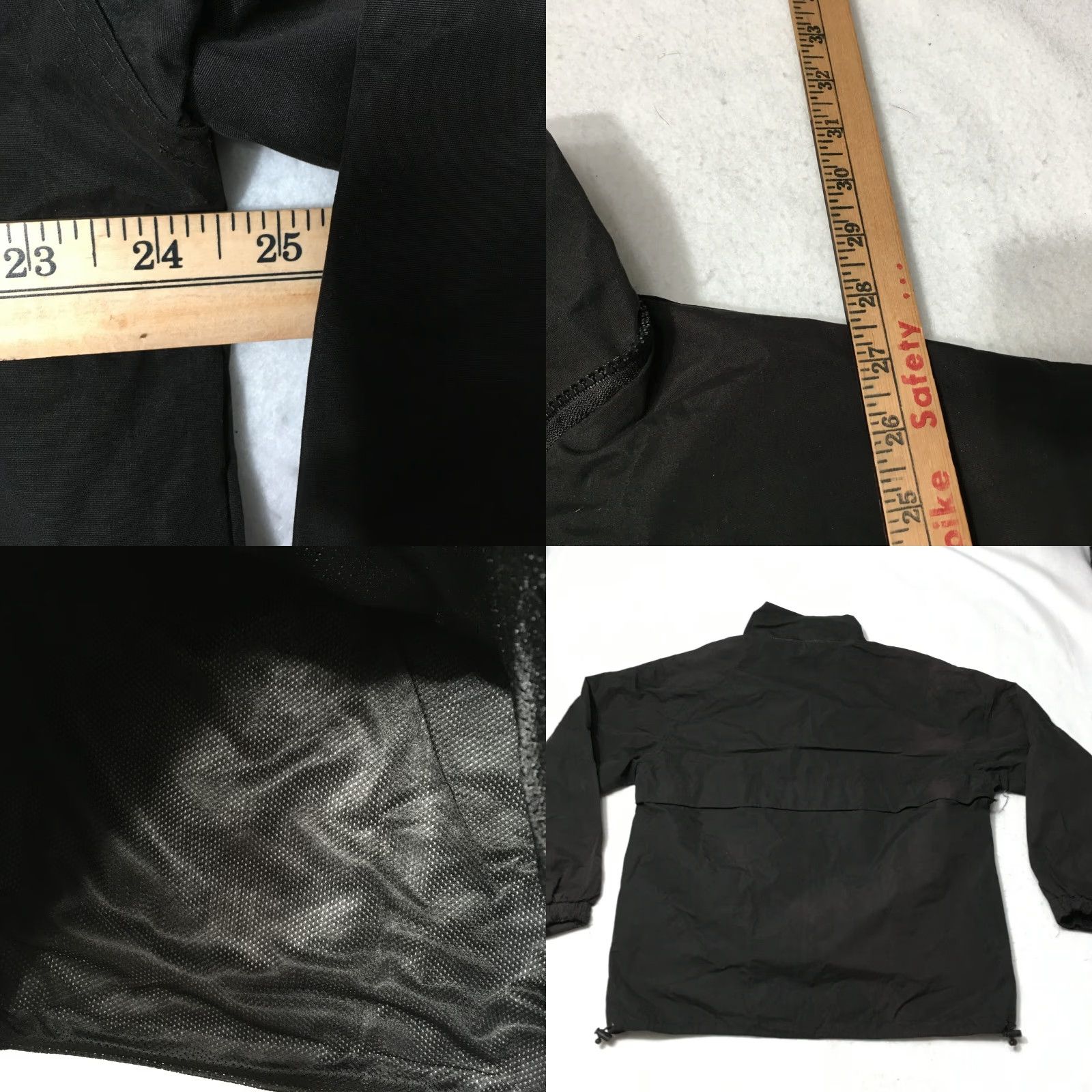Vintage CARMEL CALIFORNIA large Black golf Jacket Coat Men's rain weather Bomber Jacket Softshell L Polyester Golf Men Black 90s Vintage? Size US L / EU 52-54 / 3 - 8 Thumbnail