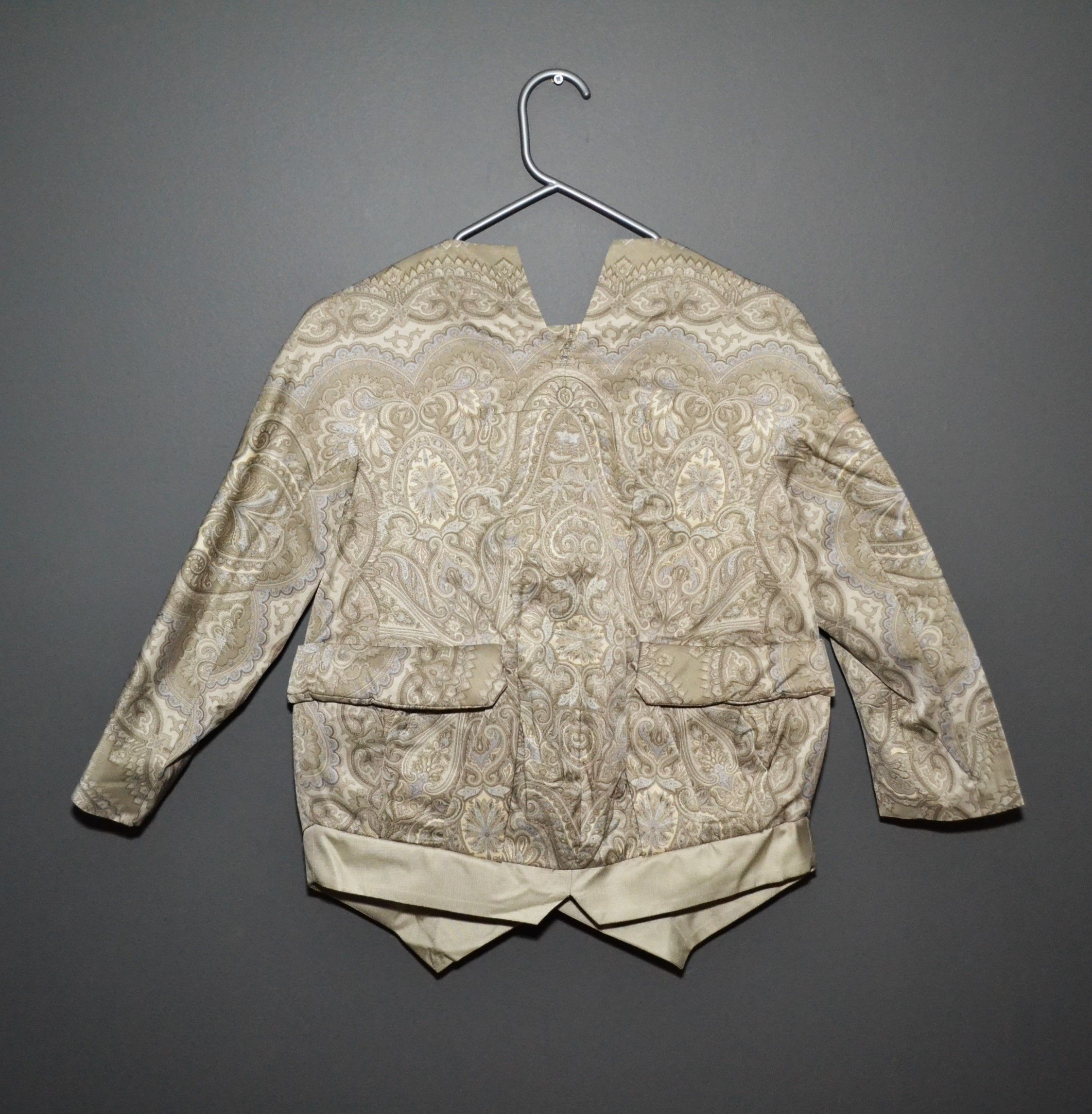 Jun Takahashi × Undercover Undercover 100% Silk Earmuff Maniac Ethnic Print Jacket 1 Size S / US 4 / IT 40 - 8 Thumbnail