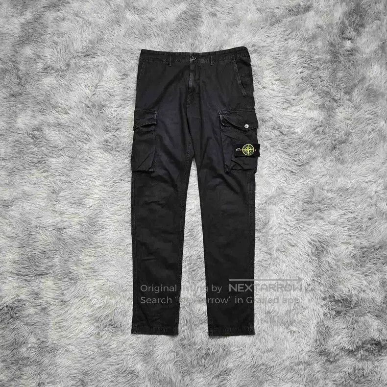Stone Island Stone Island Washed Work Pants Size US 30 / EU 46 - 1 Thumbnail