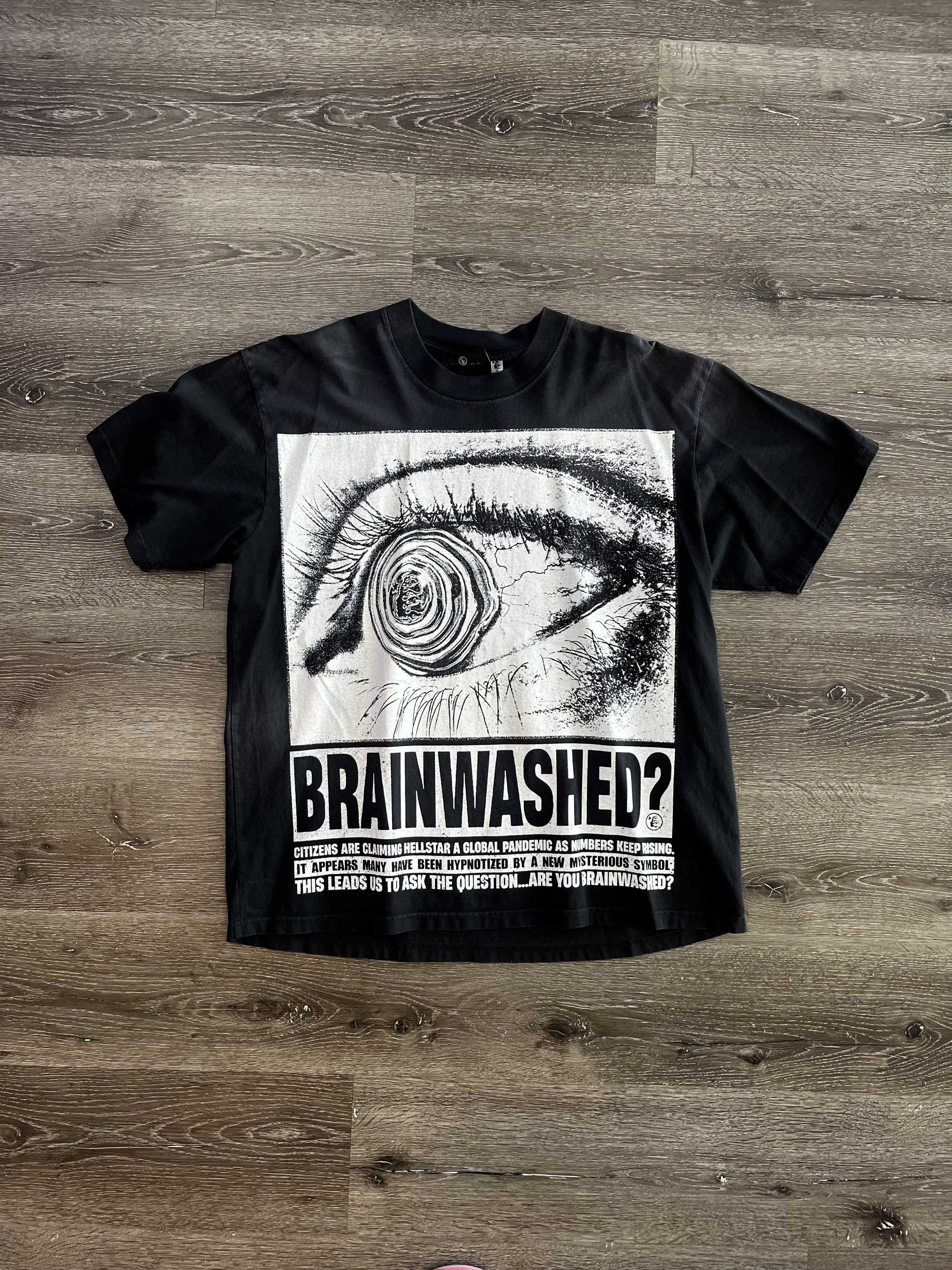 HELLSTAR Hellstar "Eyeball" T-Shirt (Black) Size US XL / EU 56 / 4 - 1 Thumbnail
