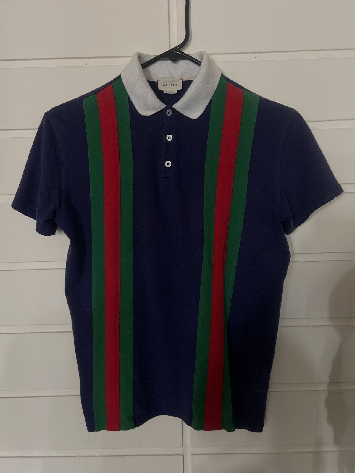 Gucci polo triband