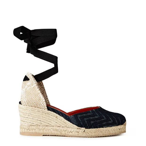 o1g2r1mq1124 Zigzag Woven Espadrilles in Multicolor