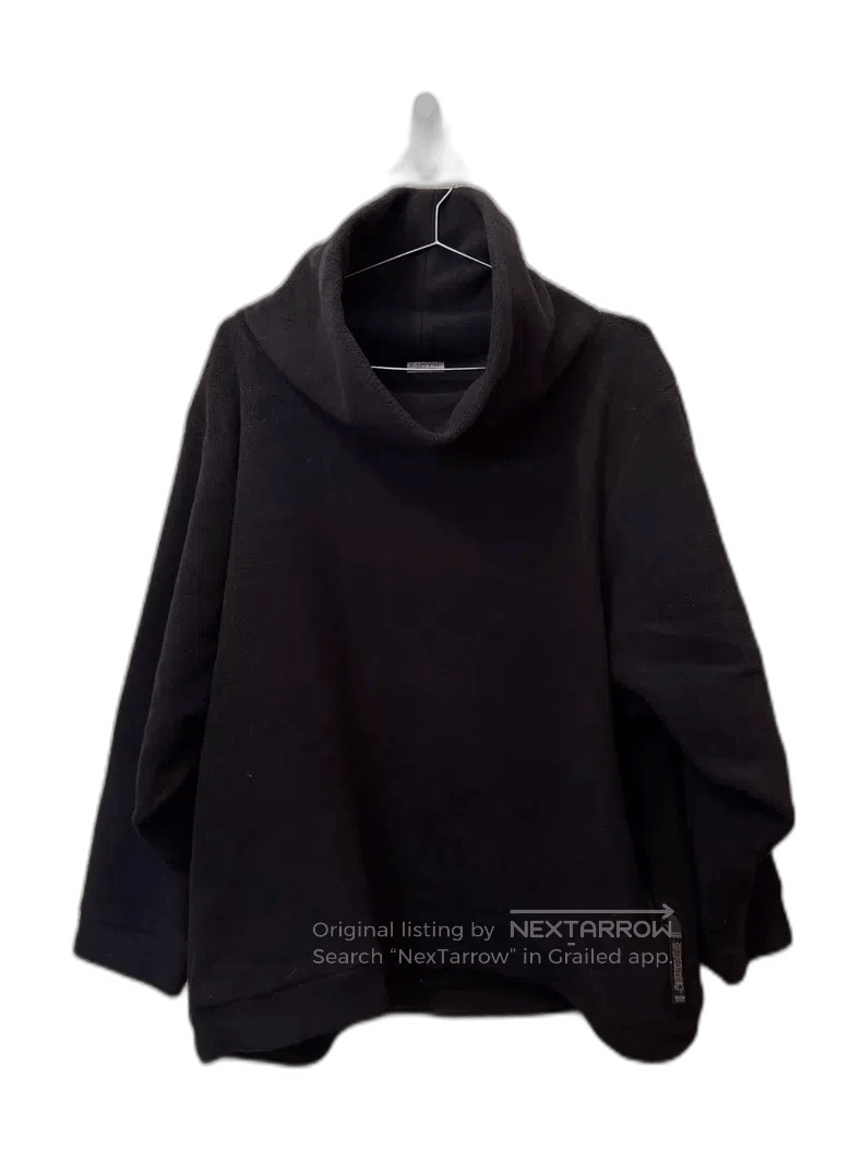 Kapital Kapital Black High Neck Fleece Sweatshirt Size US S / EU 44-46 / 1 - 1 Thumbnail