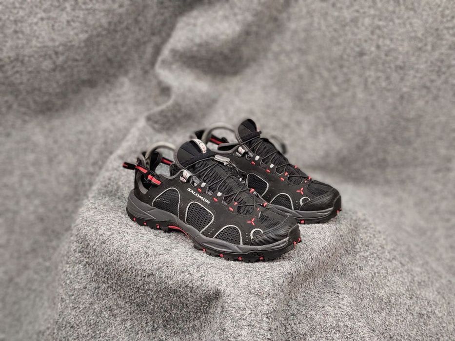 Salomon Vintage Salomon Techamphibian Hiking Vented Casual Shoes Size US 7.5 / EU 40-41 - 1 Thumbnail
