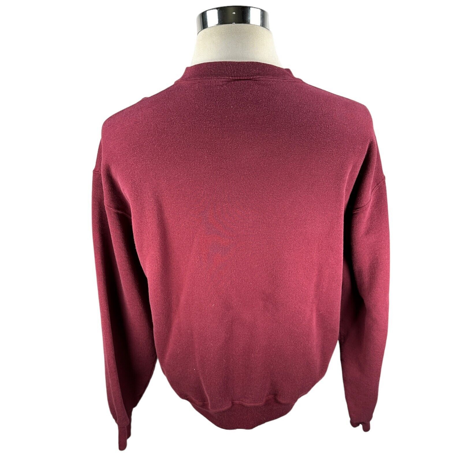 Russell Athletic Vintage Russell Athletic Sweatshirt XL Burgundy Crewneck USA Size US XL / EU 56 / 4 - 2 Thumbnail