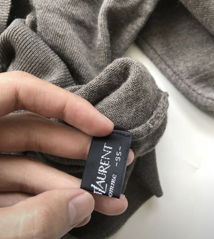 Yves Saint Laurent Vintage ‼️ Yves Saint Laurent Pour Homme Black Turtlneck Size US M / EU 48-50 / 2 - 5 Thumbnail
