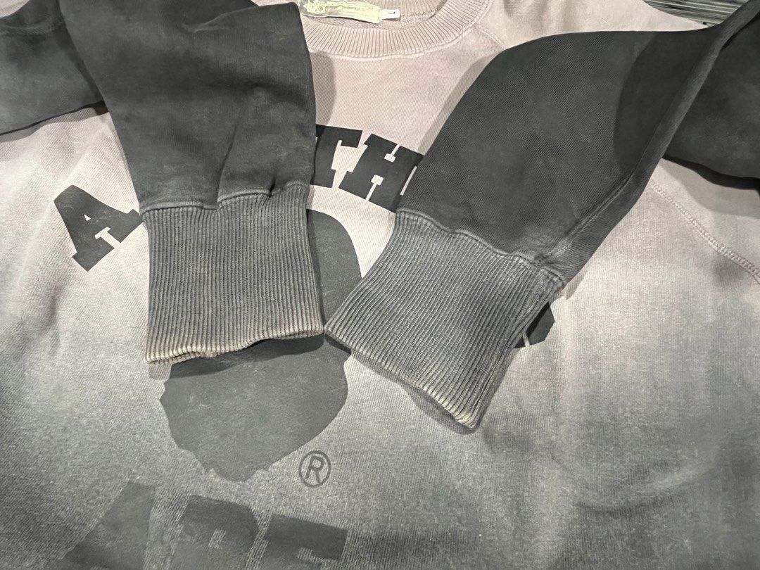 Bape 💥Rare Bape Two Tones Sweatshirt Size US L / EU 52-54 / 3 - 4 Thumbnail