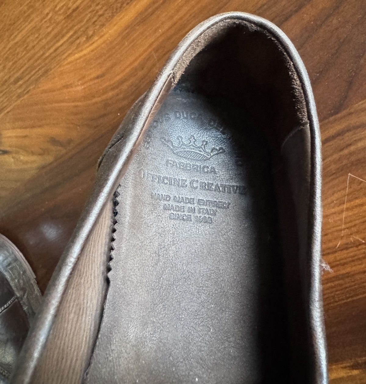 Officine Creative Officine Creative Brown Leather Loafer Size US 10 / EU 43 - 9 Thumbnail