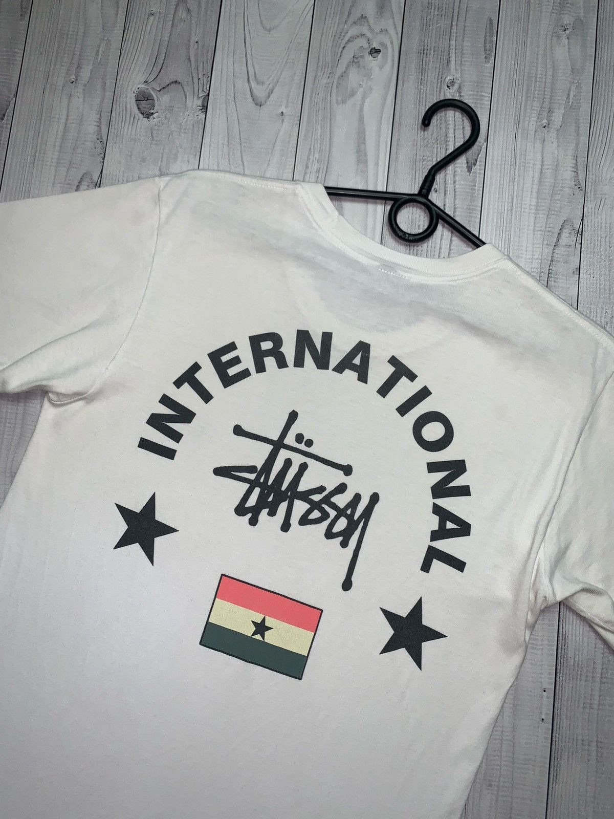 Japanese Brand × Stussy Stussy big logo T-shirt vintage tee Size US S / EU 44-46 / 1 - 3 Thumbnail