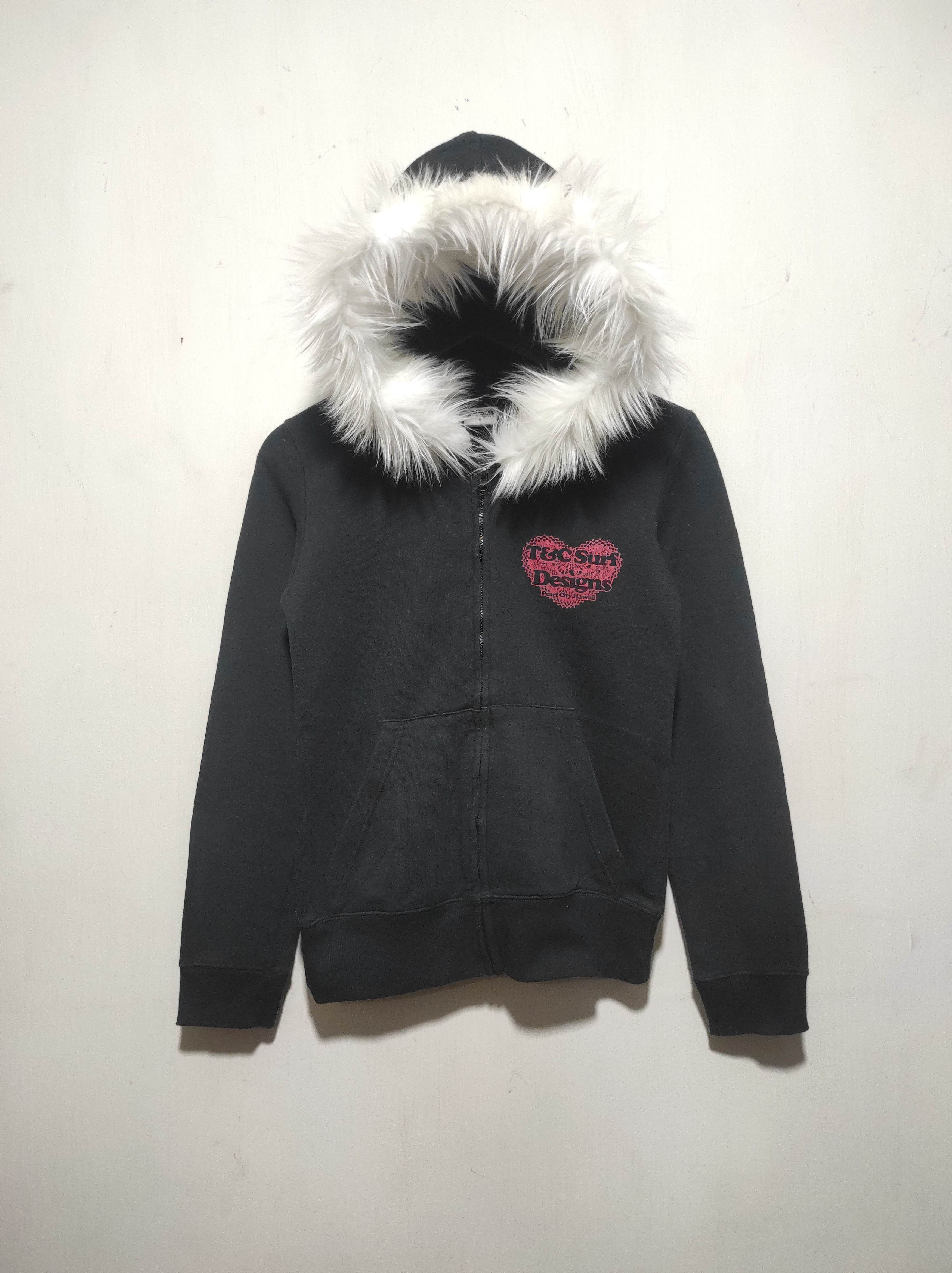 Hysteric Glamour T&C Surf Zip Fur Hoodie if6was9 LGB style Size S / US 4 / IT 40 - 3 Thumbnail