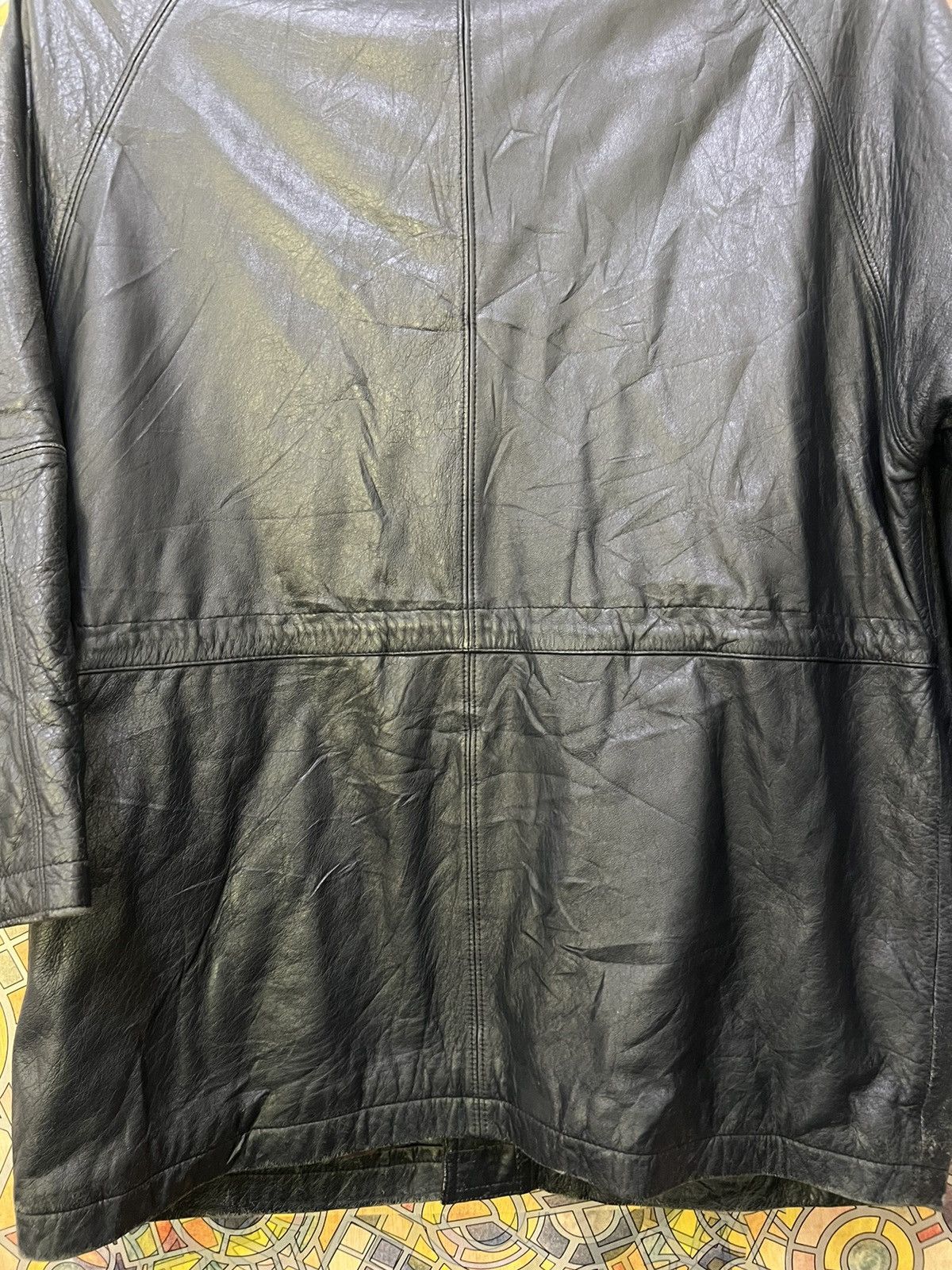 Other DOPIO LEATHER WEAR JACKET ITALIAN TASTE. GJ37 Size US L / EU 52-54 / 3 - 6 Thumbnail