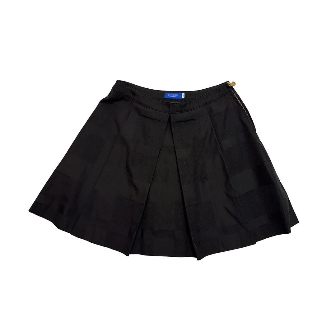 Burberry Burberry Nova Check Black Skirt (38 - S) Size 27" / US 4 / IT 40 - 1 Thumbnail
