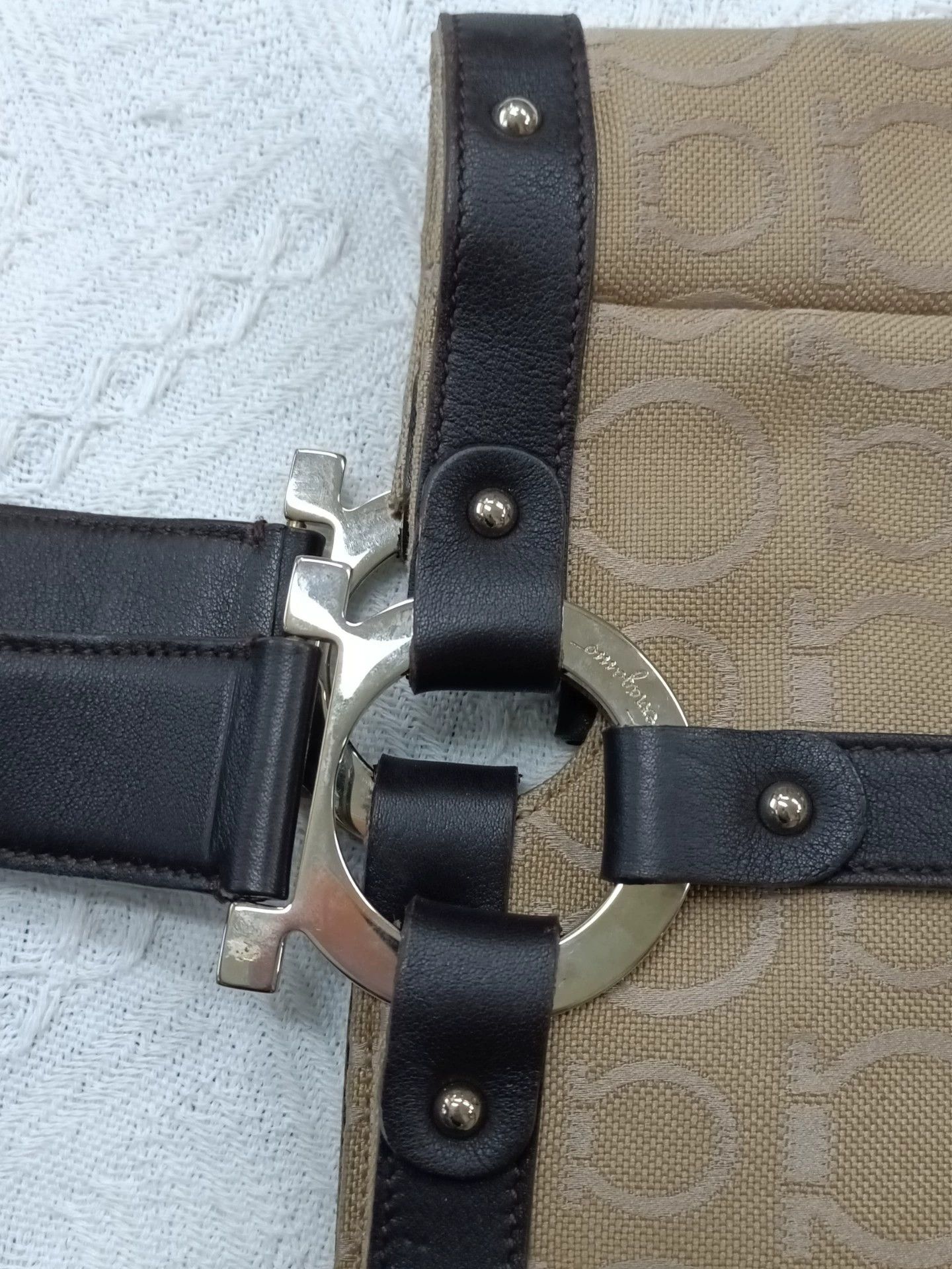 Salvatore Ferragamo Ferragamo Tote Bag 37.5x34 Size ONE SIZE - 4 Thumbnail