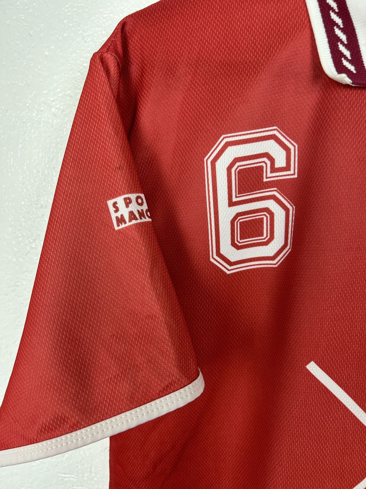 Vintage Vintage Efa Castilla La Mancha #6 Match Worn Soccer Jersey Size US M / EU 48-50 / 2 - 4 Thumbnail