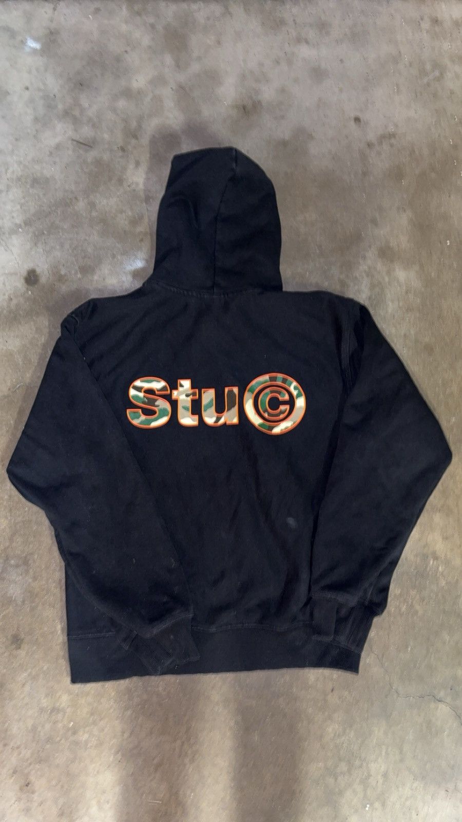 Stussy Stussy Stu C. Black Camo Hoodie Size US M / EU 48-50 / 2 - 2 Thumbnail
