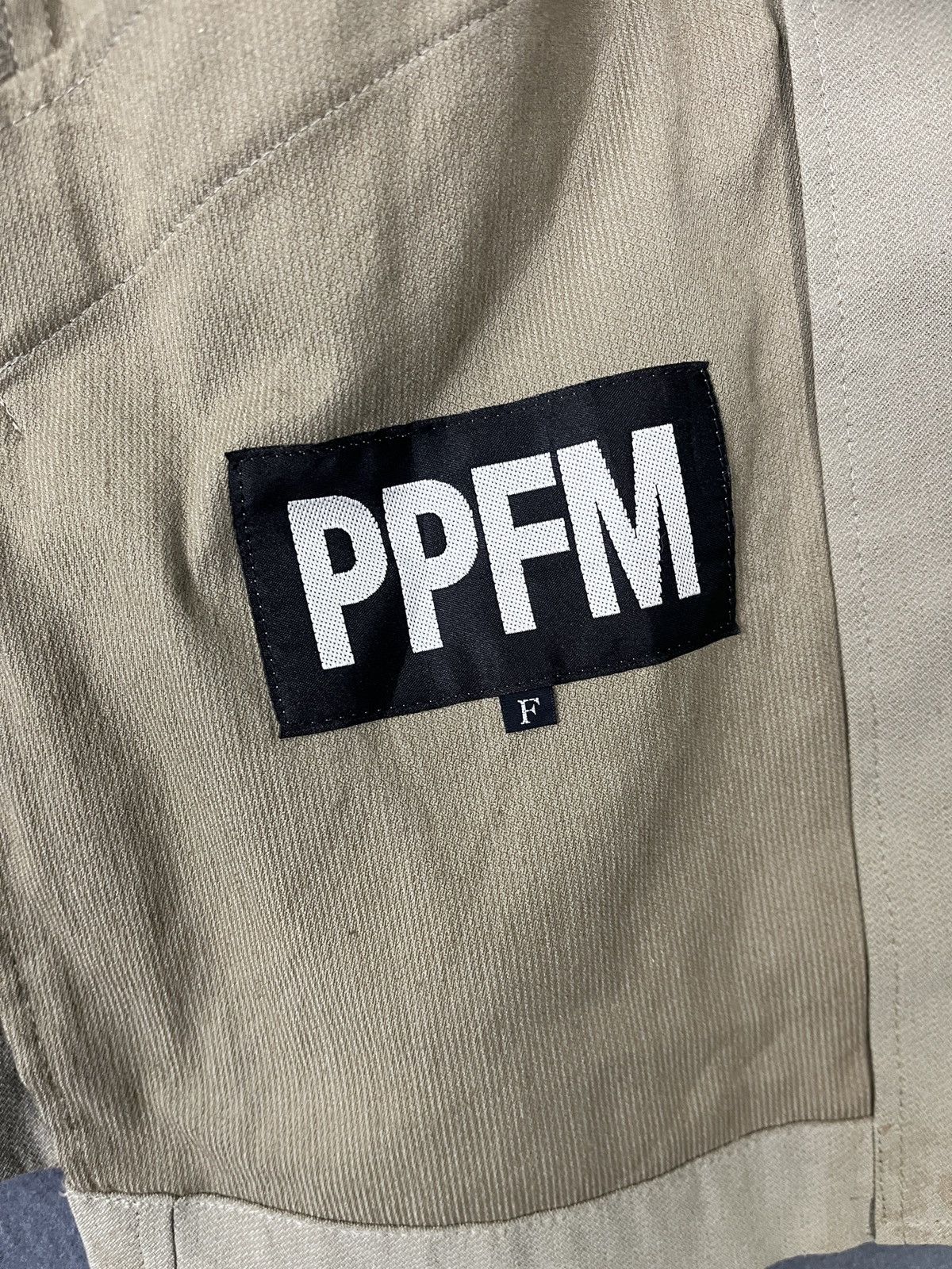 Japanese Brand × PPFM × Vintage Peyton Place For Men PPFM Beige Light Jacket Size US M / EU 48-50 / 2 - 9 Thumbnail