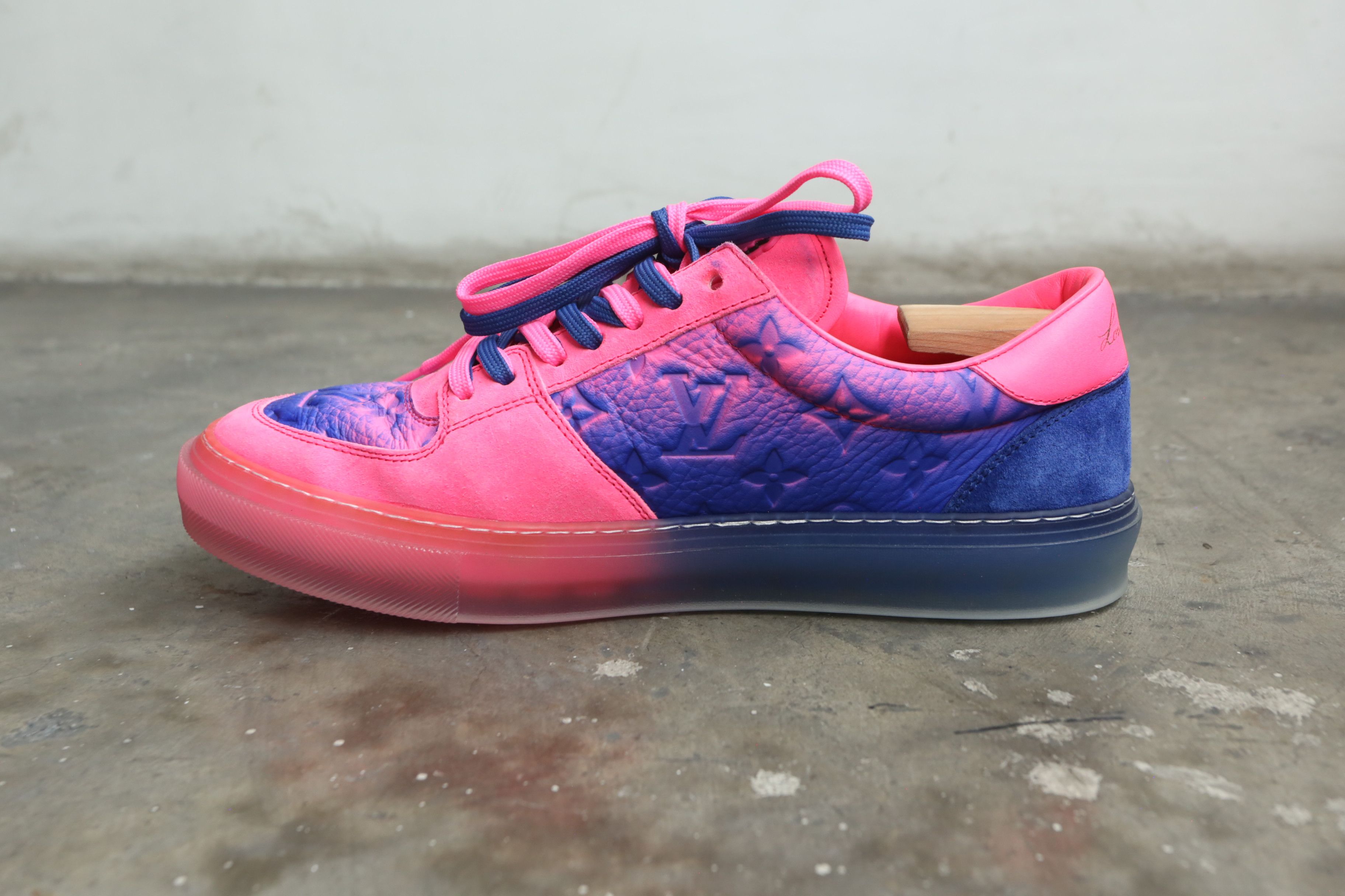 LV - VA - S/S 22 - Taurillon Illusion Ollie Sneakers