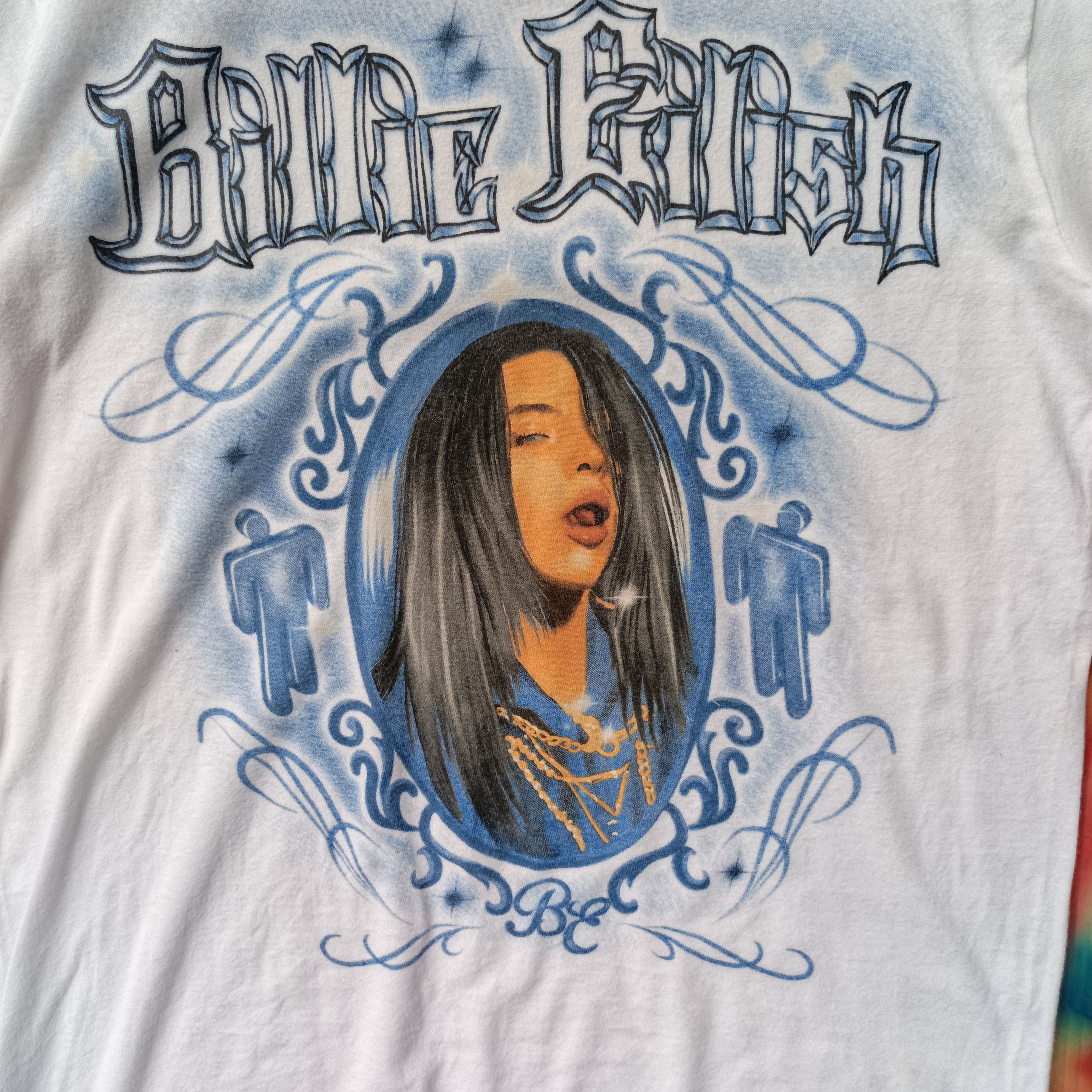 Billie Eilish × Rap Tees Billie Eilish tee Size US S / EU 44-46 / 1 - 2 Thumbnail