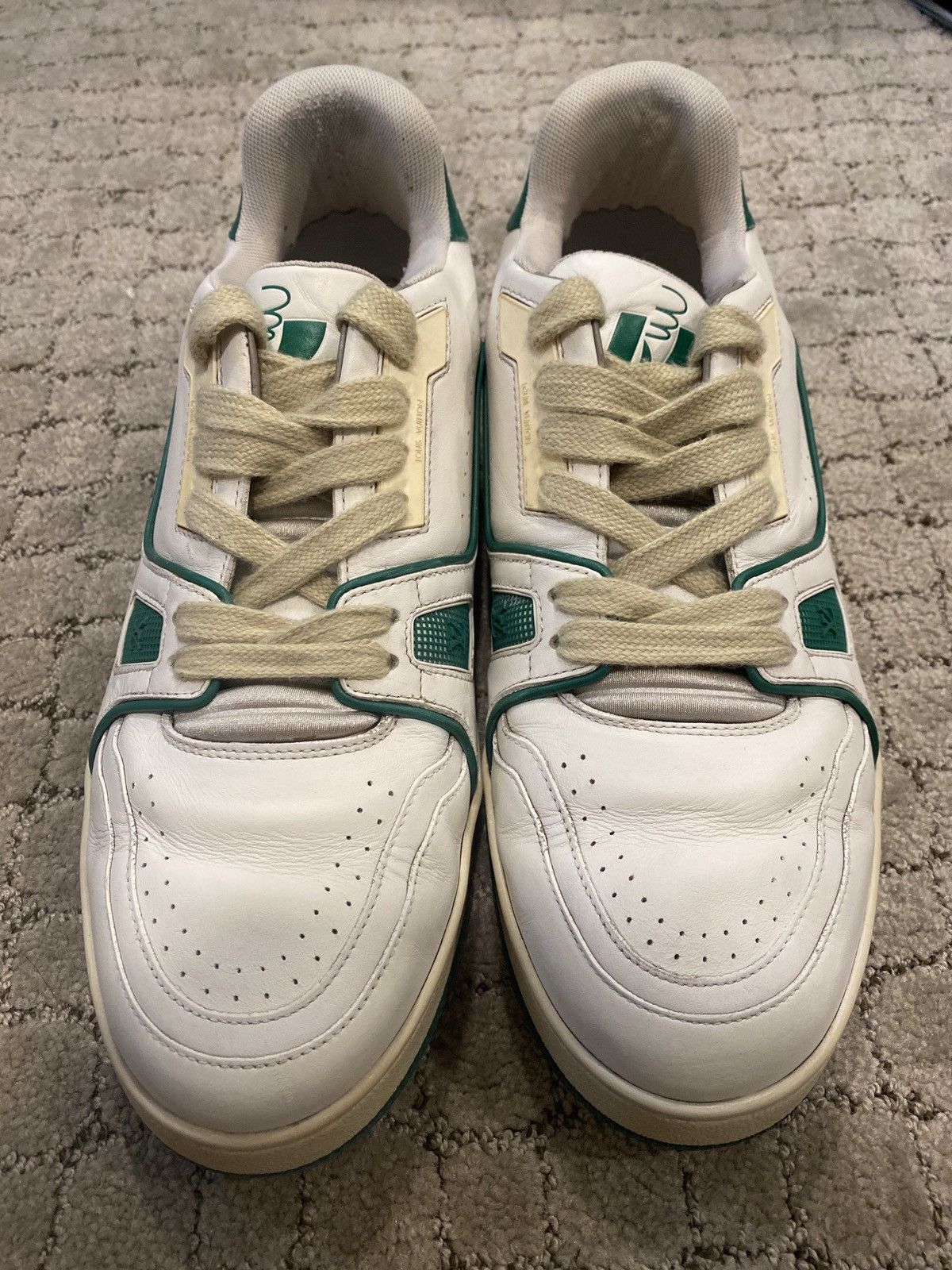 Louis Vuitton Louis Vuitton og Virgil green trainer Size US 10 / EU 43 - 3 Thumbnail