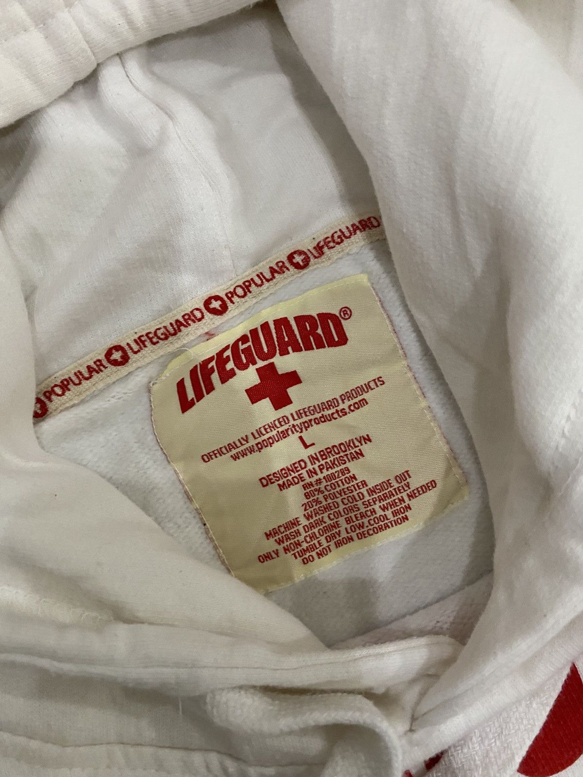 Vintage Lifeguard Key West Fl Hoodie Size US L / EU 52-54 / 3 - 3 Thumbnail